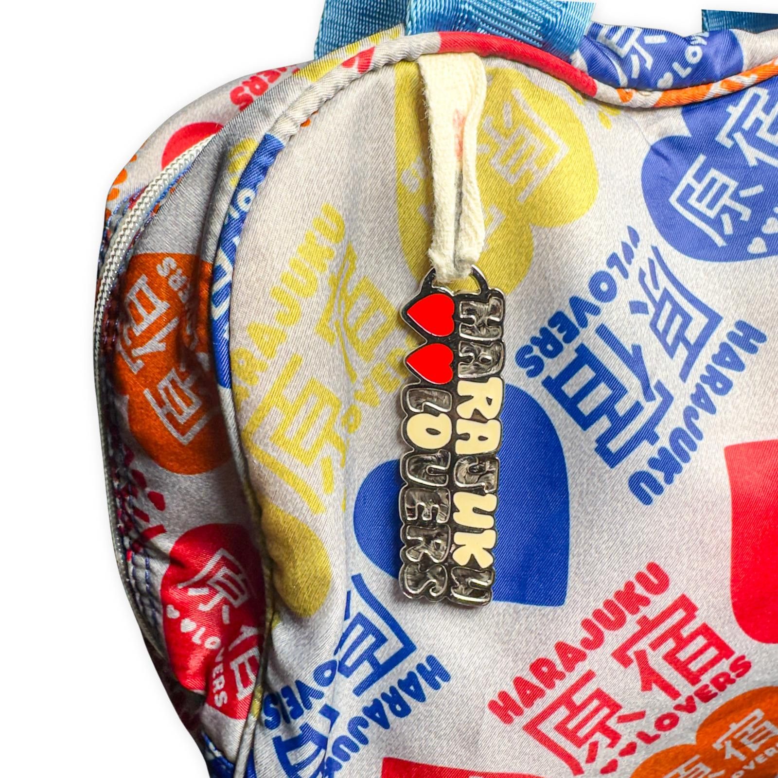 Other Harajuku Lovers Multicolor Hearts Tote Bag Chain Blue Red Size ONE SIZE - 7 Thumbnail