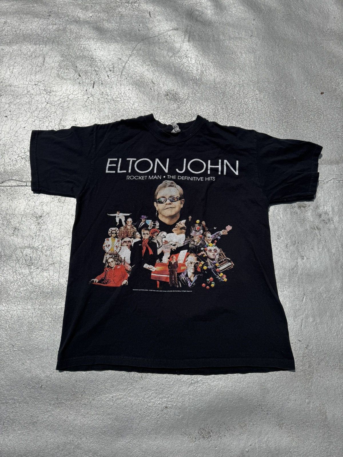 Band Tees × Vintage Elton John 2009 Band Tee Size US L / EU 52-54 / 3 - 1 Thumbnail