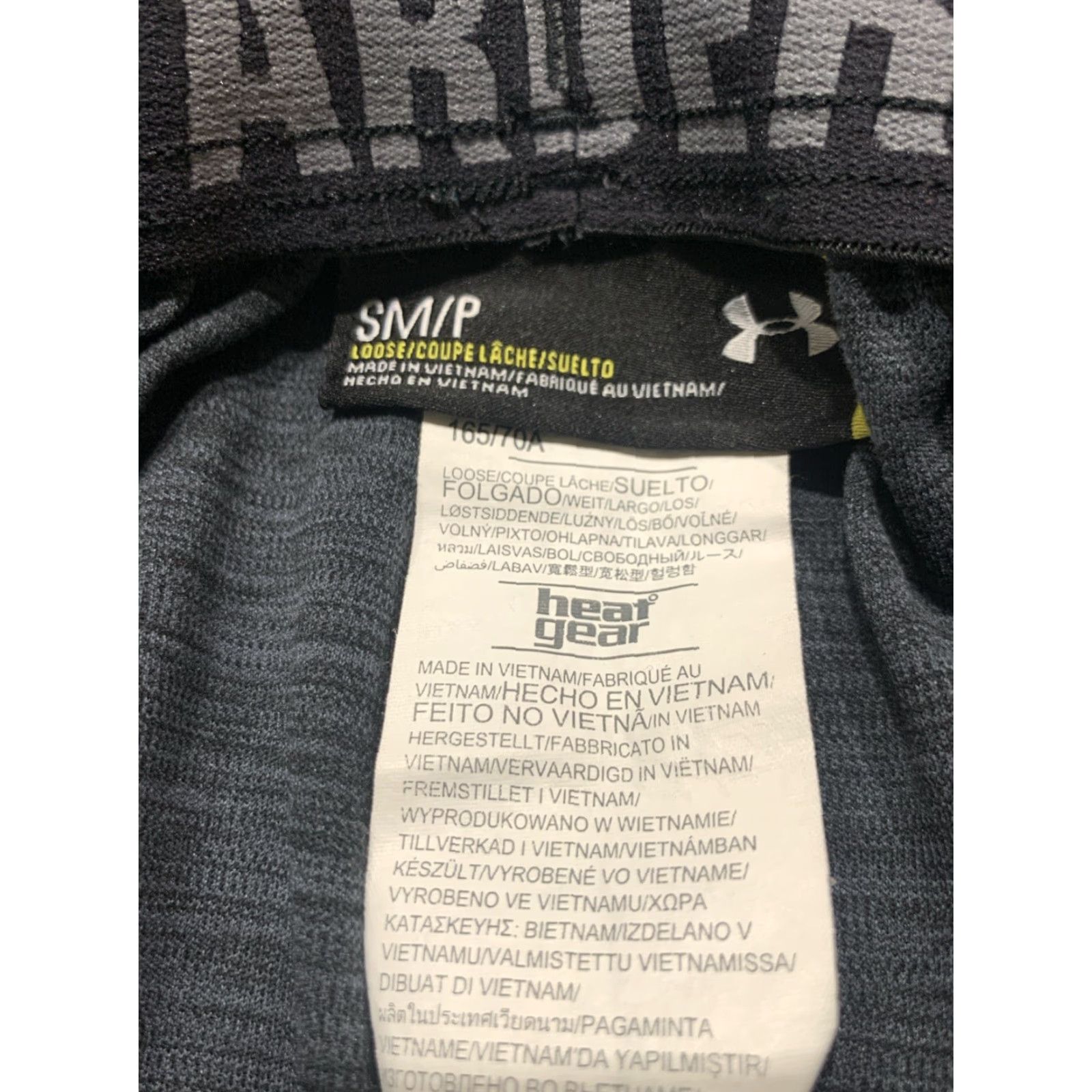 Under Armour Under Armour Athletic Basketball Shorts Gray Small Mens Size US 29 - 6 Thumbnail