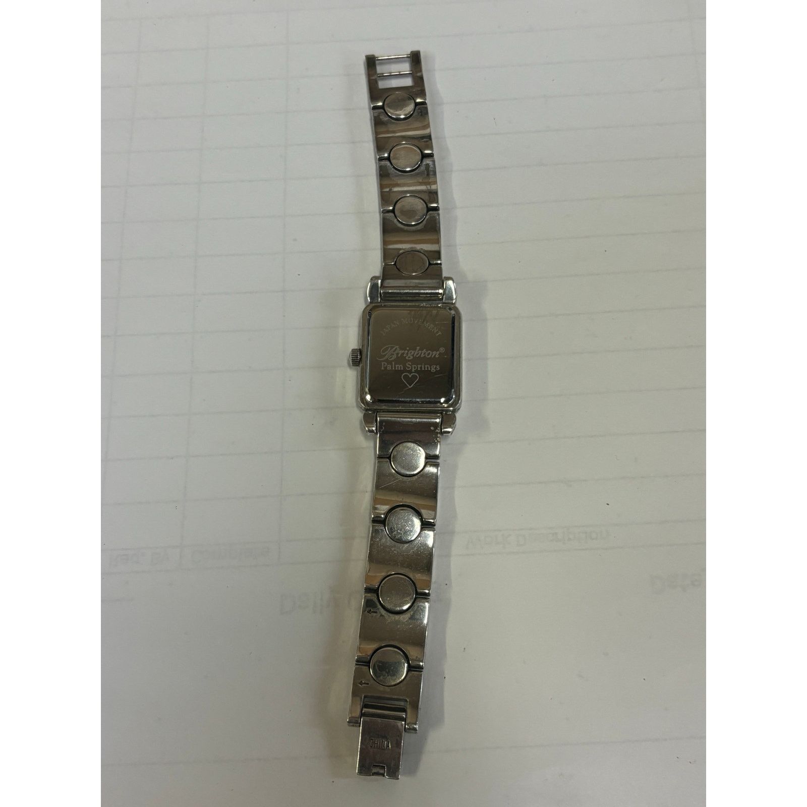 Brighton Brighton 2-Tone Square Face Women’s Watch! New Battery! Size ONE SIZE - 8 Thumbnail