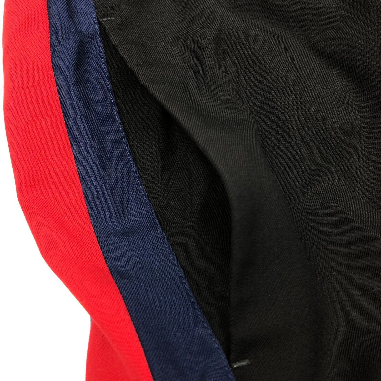 Gucci Gucci Wool Track Pants Black Blue and Red Side Stripe Size US 44 / EU 60 - 5 Thumbnail