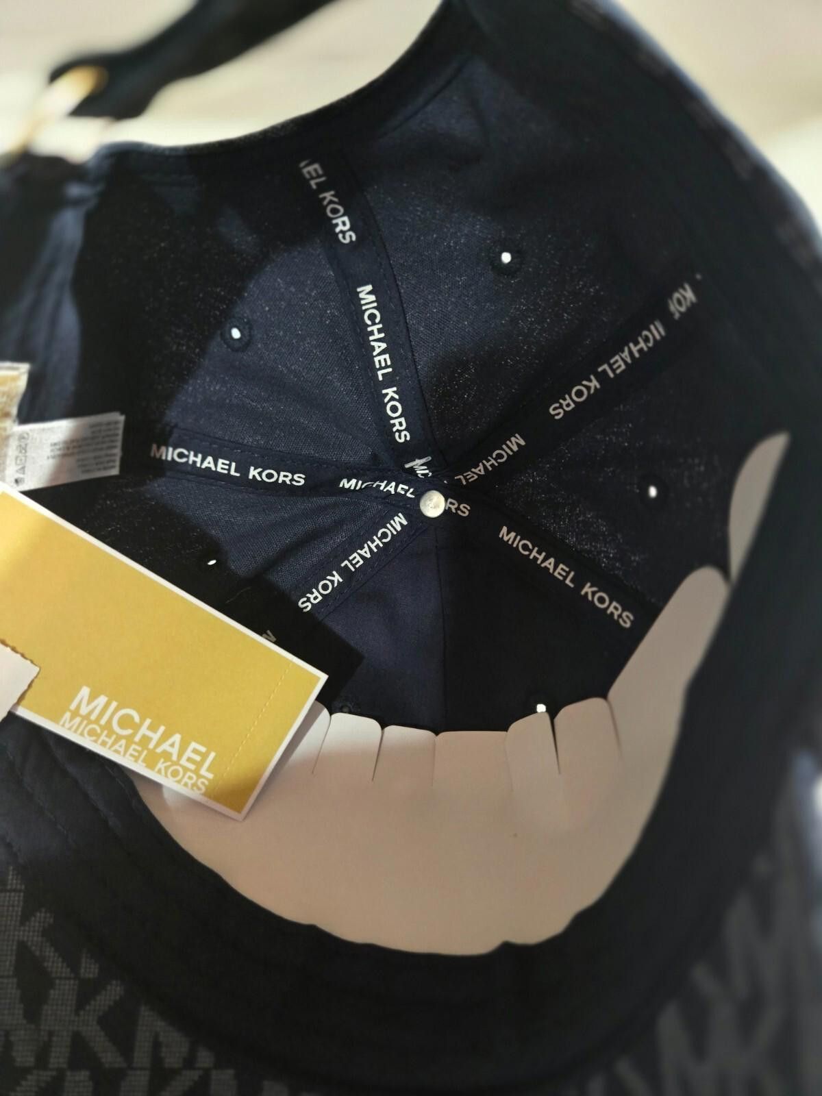 Michael Kors Michael Kors Womens Baseball Ball Cap Hat Navy MK NWT Size ONE SIZE - 5 Thumbnail