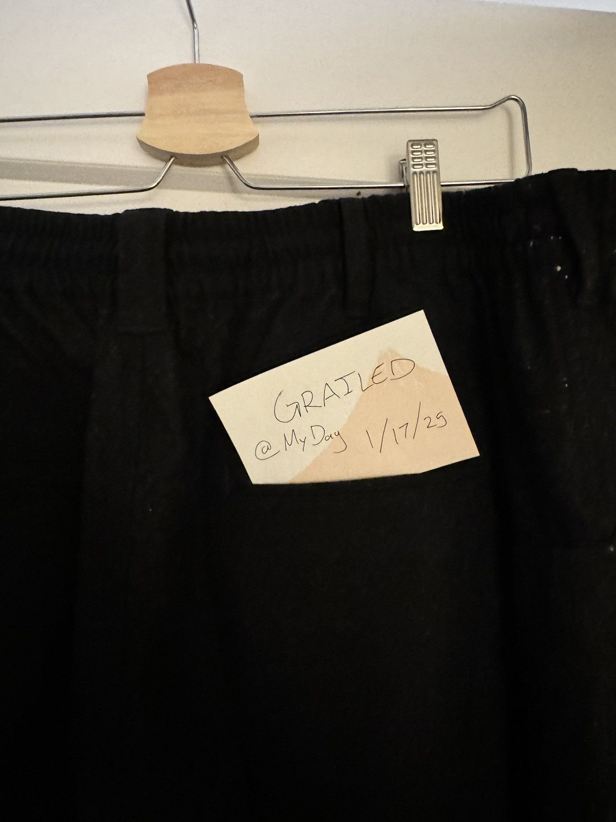 Y-3 × Yohji Yamamoto Wool Flannel Cargos Size US 36 / EU 52 - 5 Thumbnail