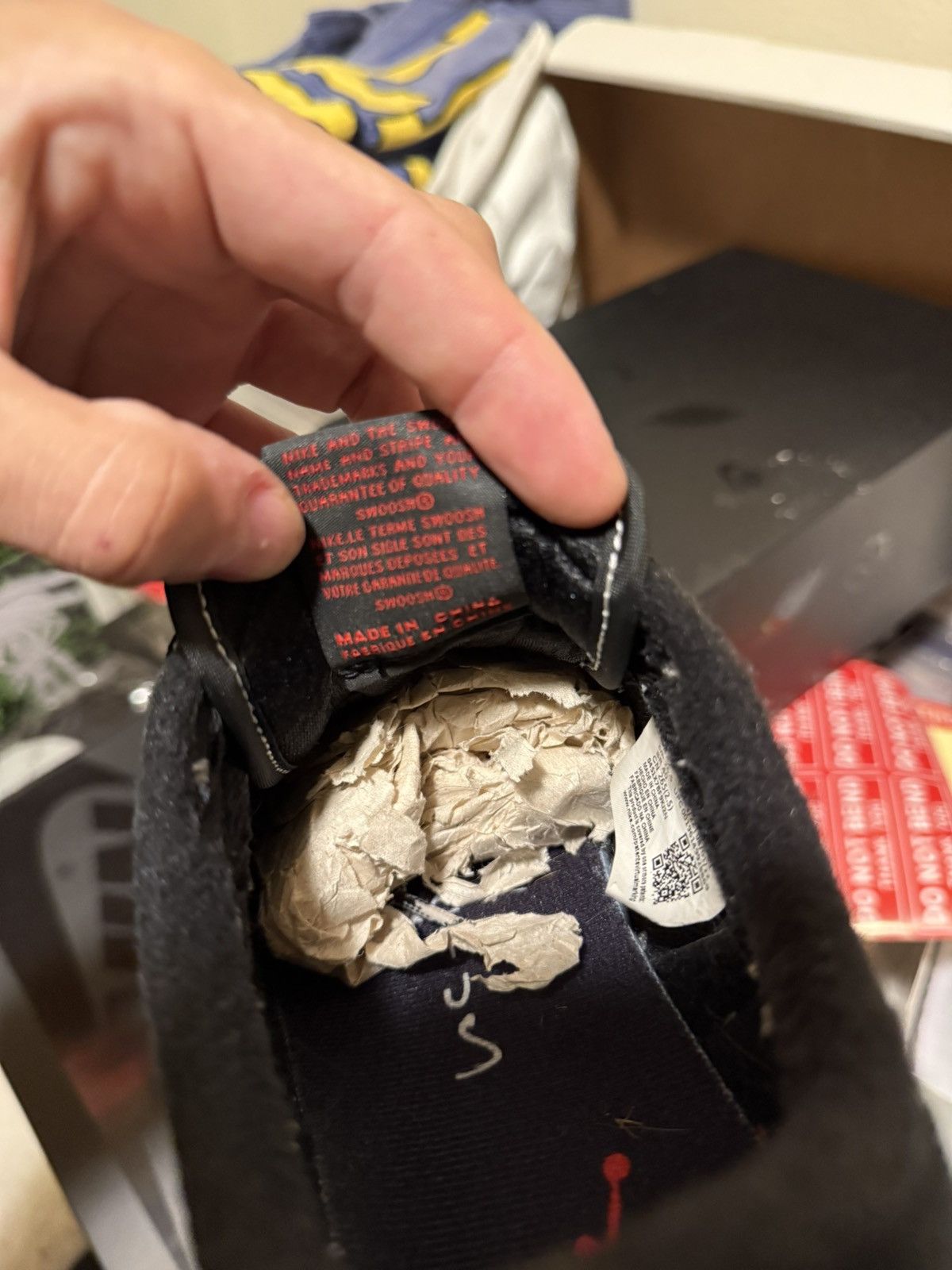 Nike × Travis Scott Travis Scott x Air Jordan 1 Retro Low OG SP 'Black Phantom' Size US 8.5 / EU 41-42 - 13 Thumbnail