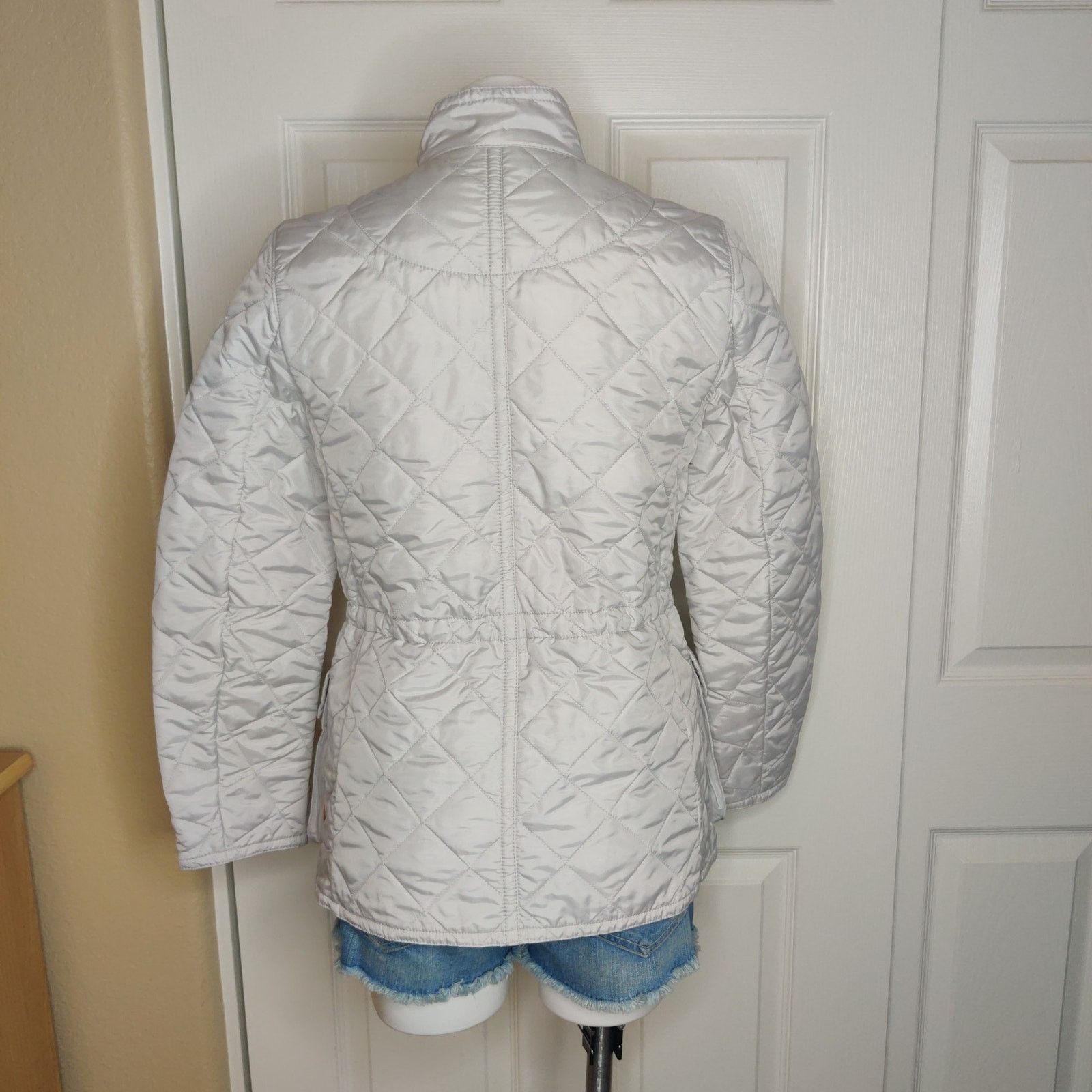 Coach Coach diamond quilted jacket F84993 oyster sz S Size S / US 4 / IT 40 - 3 Thumbnail