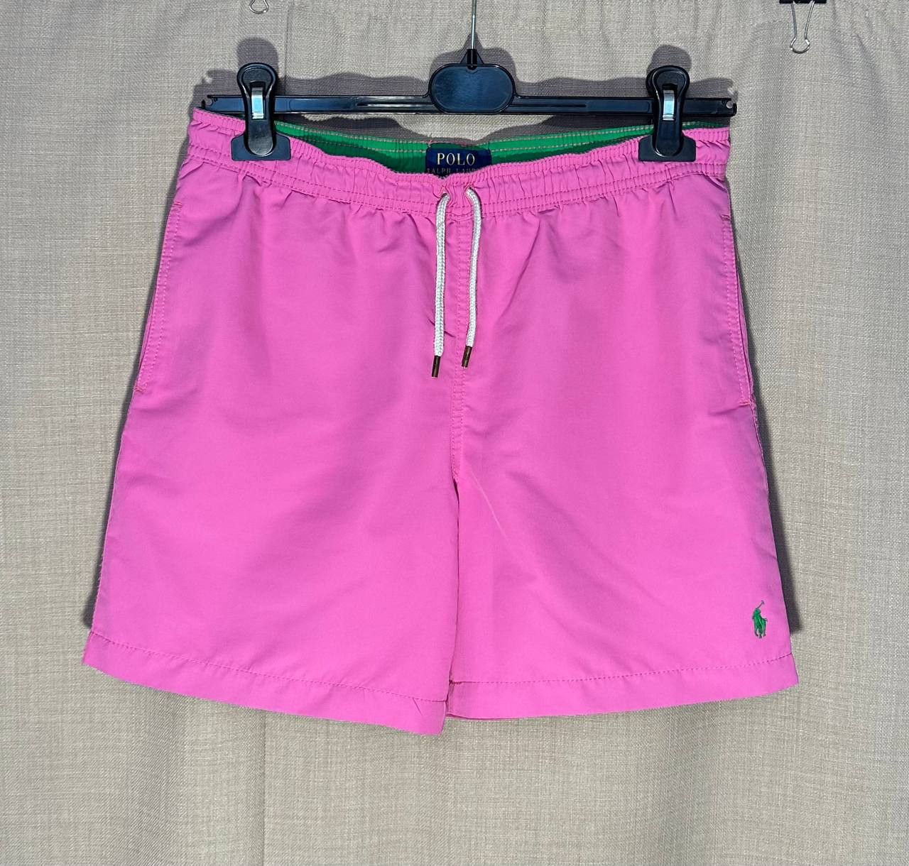 Polo Ralph Lauren Polo Ralph Lauren Swimwear Swim Shorts pink pony Beach Size 27" / US 4 / IT 40 - 3 Thumbnail