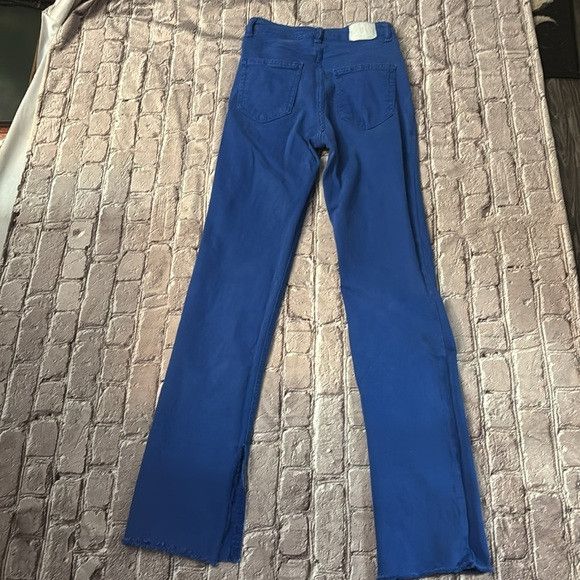 Zara ZARA Straight Leg Jeans Size 2 High Rise Size 25" / US 0 / IT 36 - 4 Thumbnail