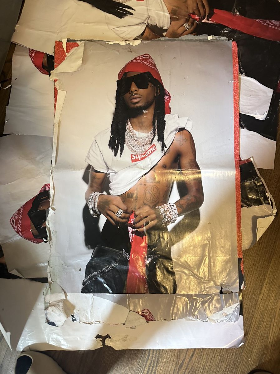 Supreme Playboi Carti supreme poster | Grailed