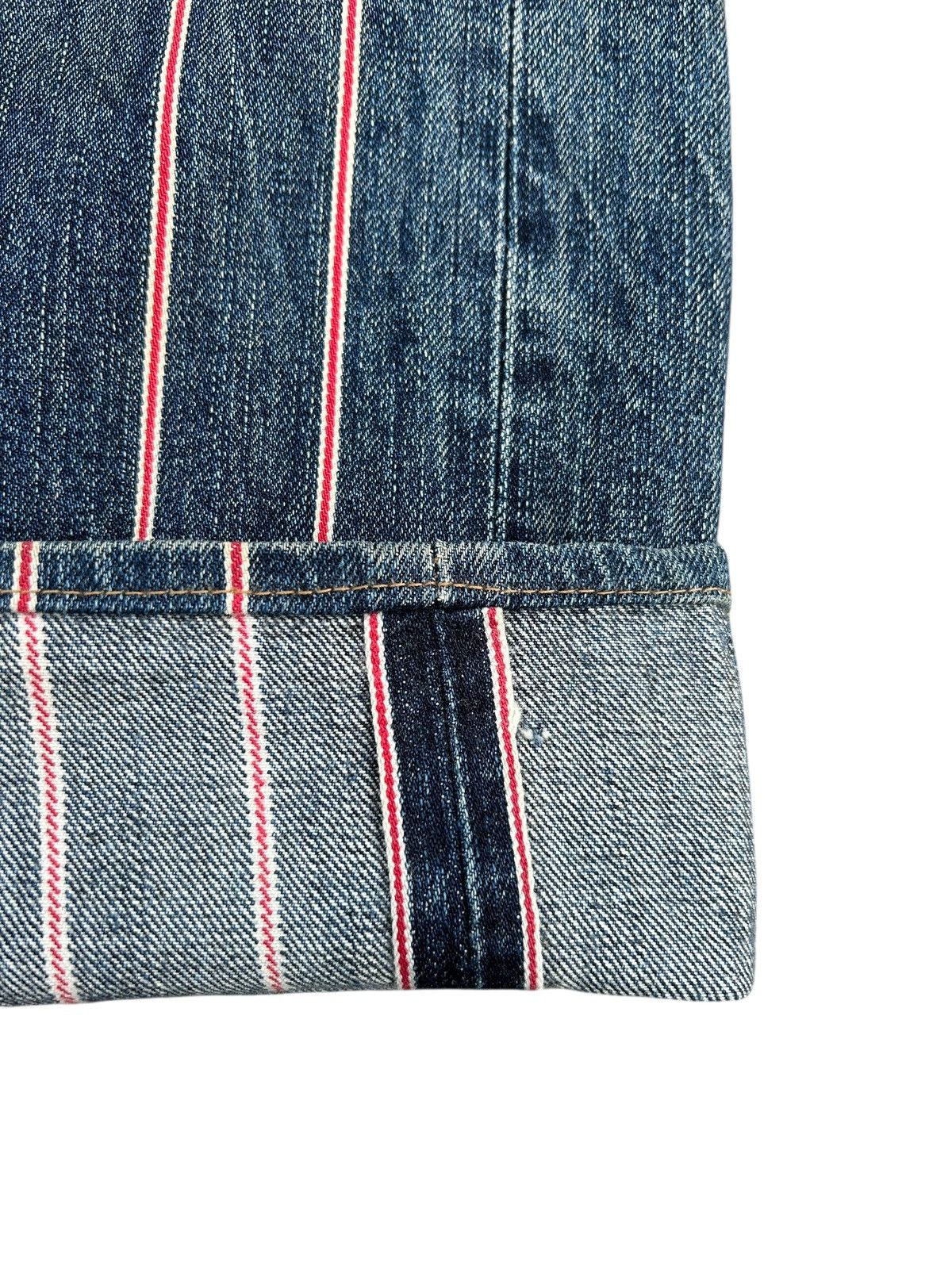 Kapital Vintage Edwin 505 Selvedge Japanese Distressed Denim jeans Size US 34 / EU 50 - 3 Thumbnail
