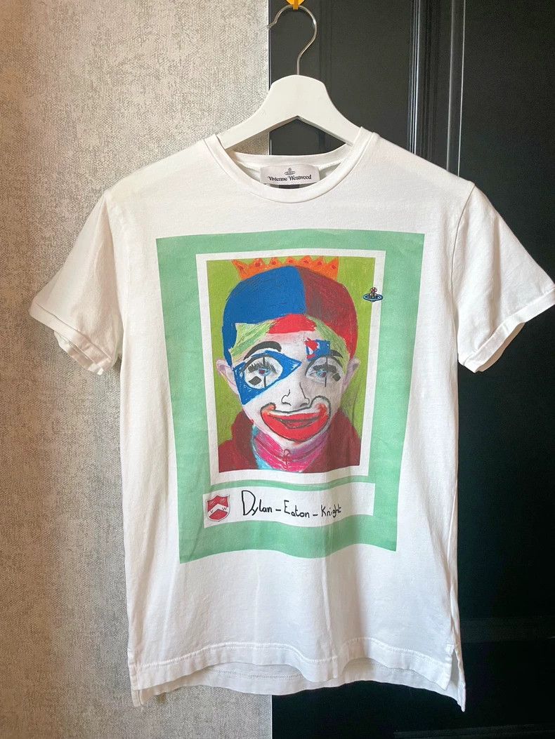 Vivienne Westwood Vivienne Westwood Embroidered Saturn clown T-shirt Size US XS / EU 42 / 0 - 1 Thumbnail