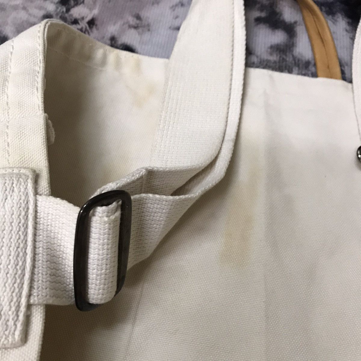 45rpm 45rpm Tote shoulder Bag Canvas Meets Horse Leather Size ONE SIZE - 4 Thumbnail