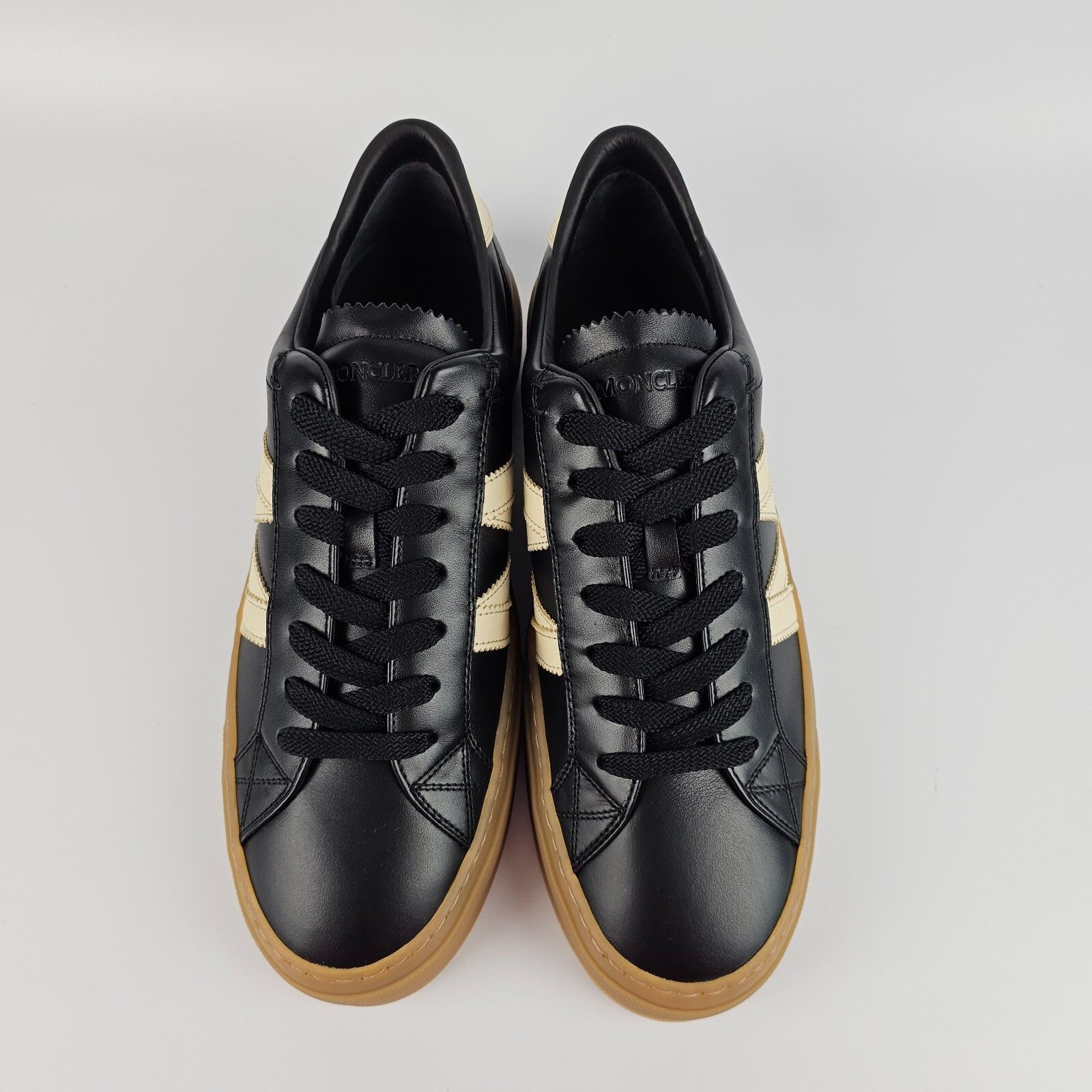 Moncler MONCLER Monaco2 Men's Black Sneakers New Size US 6 / EU 39 - 7 Thumbnail