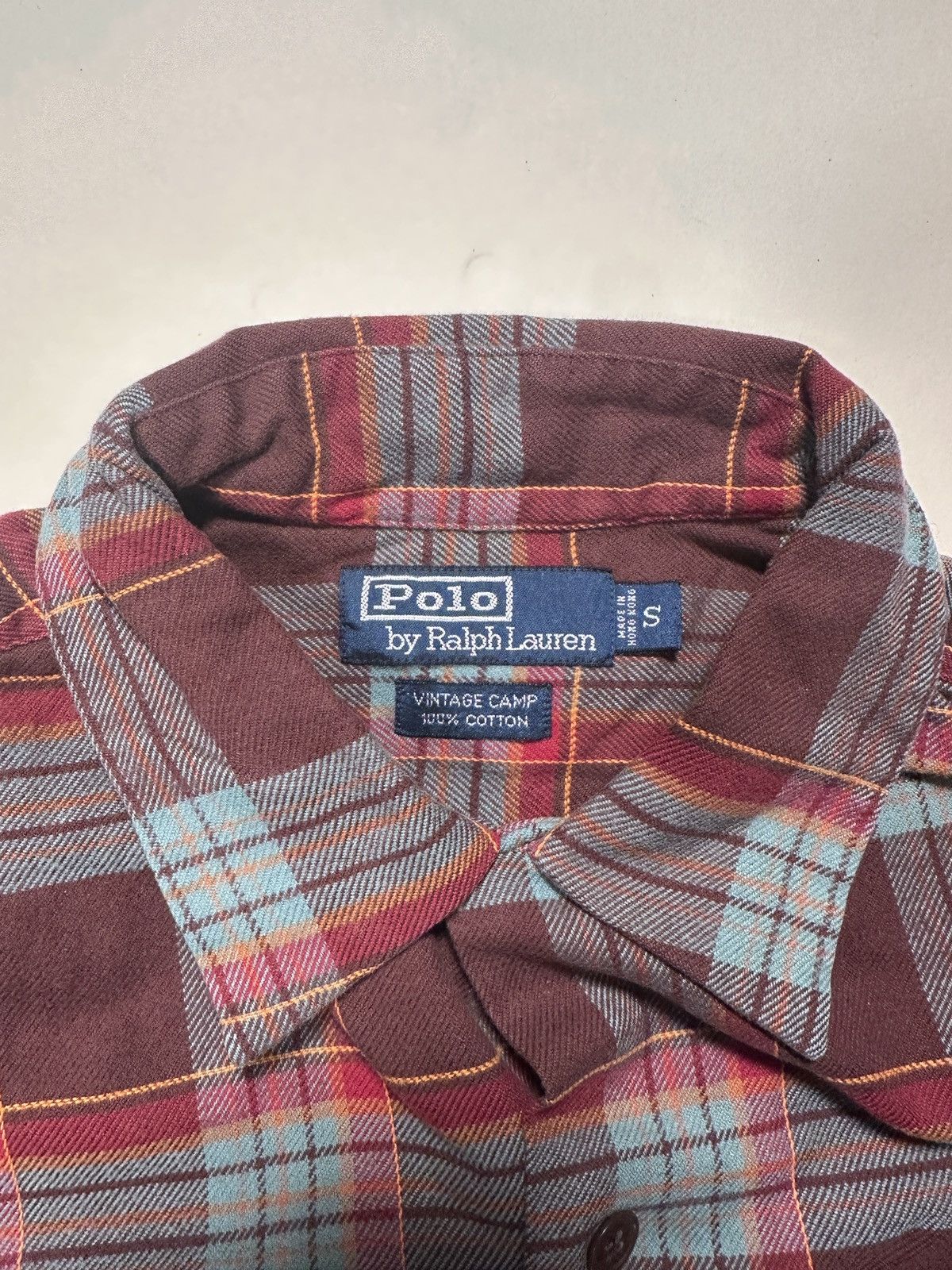 Polo Ralph Lauren Polo Vintage Camp Shirt Size US S / EU 44-46 / 1 - 4 Thumbnail