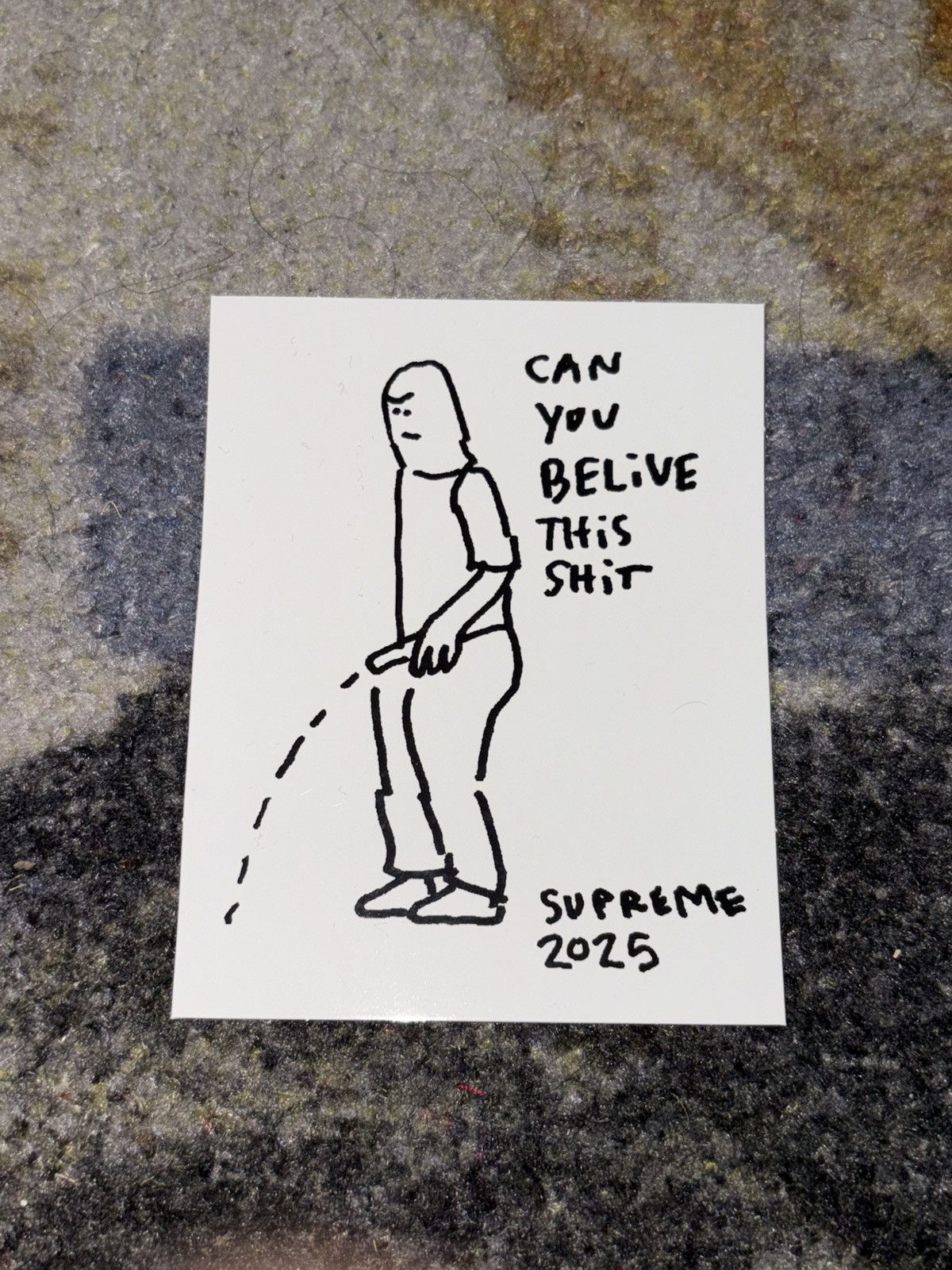 Supreme Supreme Piss Sticker Size ONE SIZE - 1 Preview