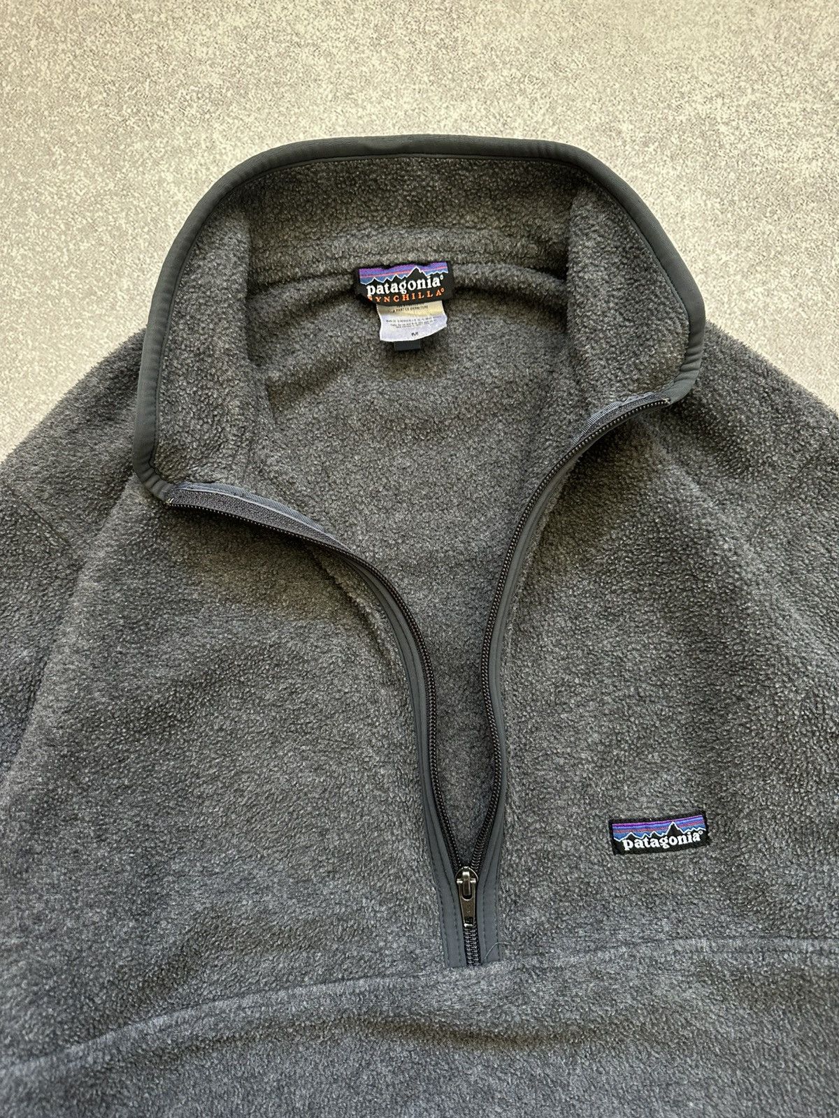 Patagonia Synchilla Marsupial 1/2 Zip Pullover Fleece Jacket