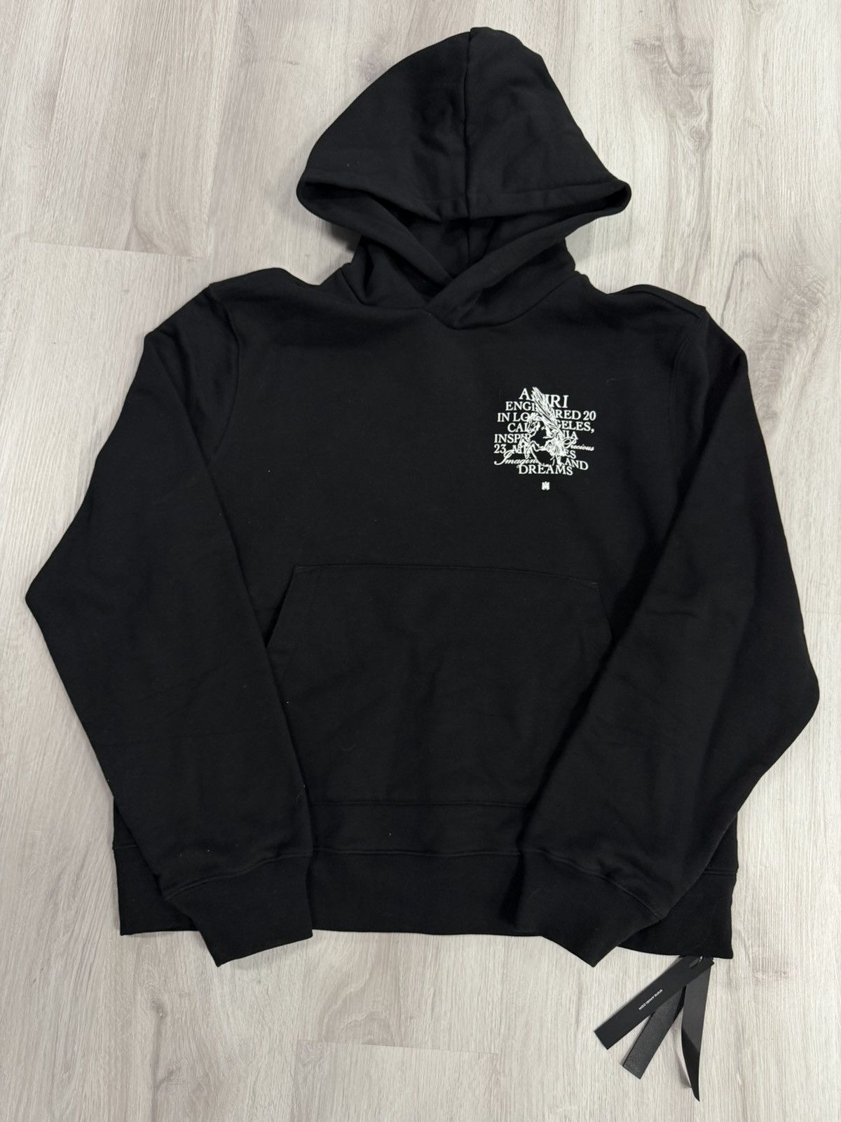 Amiri Amiri Precious Memories Hoodie – Black Size US XL / EU 56 / 4 - 1 Thumbnail