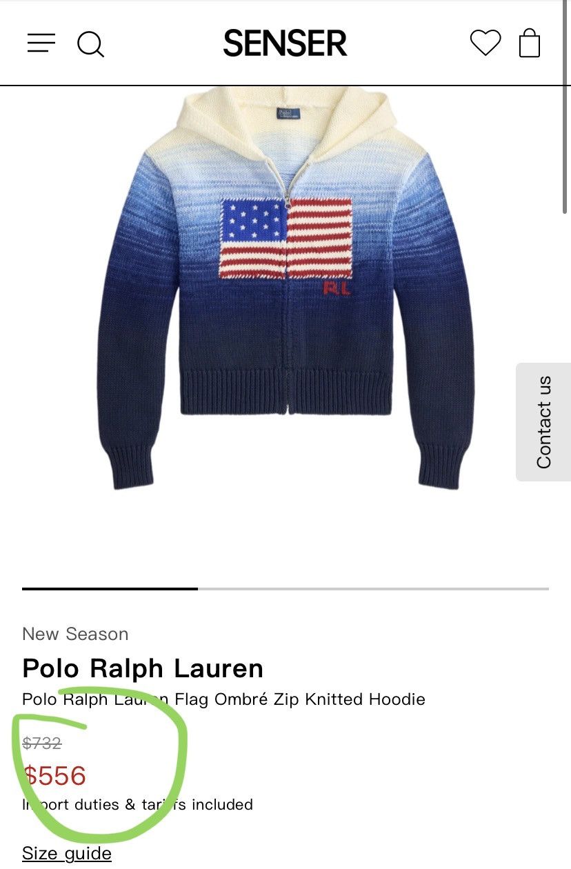 Polo Ralph Lauren Polo Ralph Lauren USA sweater Size XXS / US 00 / IT 34 - 14 Thumbnail