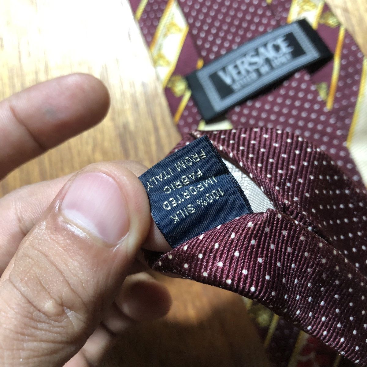 Versace Versace Neck Tie Size ONE SIZE - 10 Thumbnail