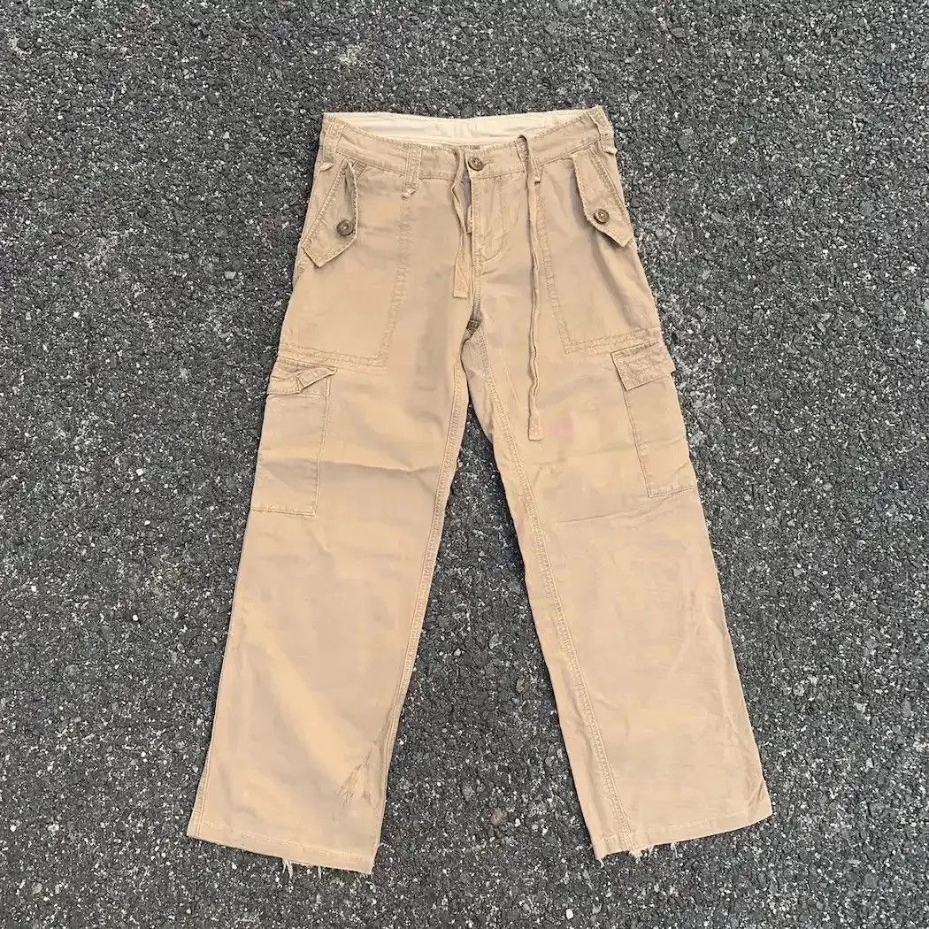 Levi's Vintage Clothing Levi’s Utility Faded Tactical Cargo Levis Easy Pants Size US 30 / EU 46 - 2 Thumbnail
