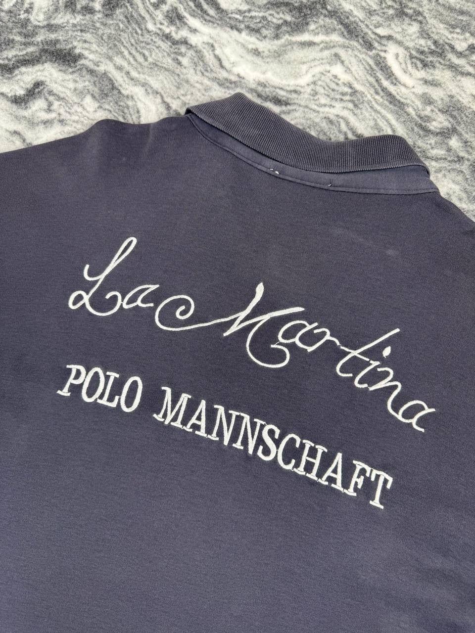 La Martina Vintage La Martina Porshe Polo Shirt Racing Men 3XL Gray Size US XXL / EU 58 / 5 - 10 Thumbnail