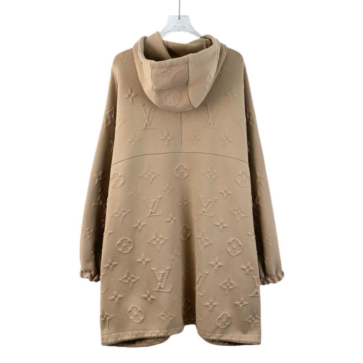 Louis Vuitton Louis Vuitton Brown Cotton Hooded Coat Jacket K26WX Size US M / EU 48-50 / 2 - 2 Thumbnail