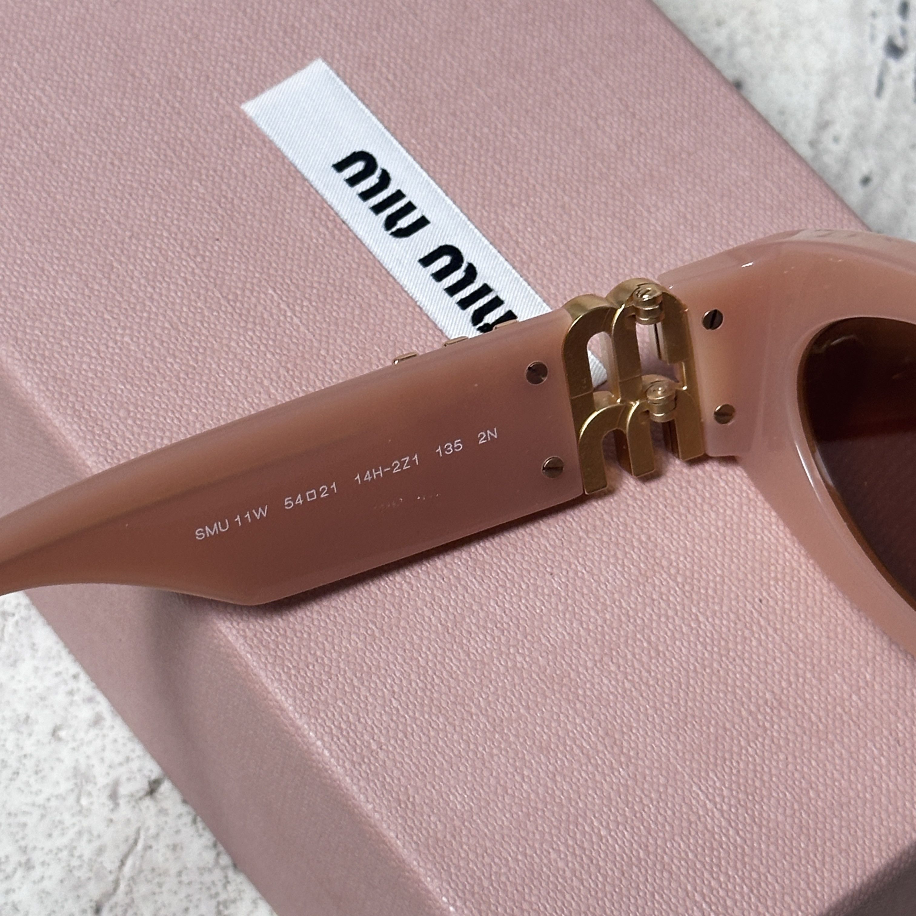 Miu Miu MIU MIU 0MU 11WS 14H2Z1 SUNGLASSES Size ONE SIZE - 7 Thumbnail