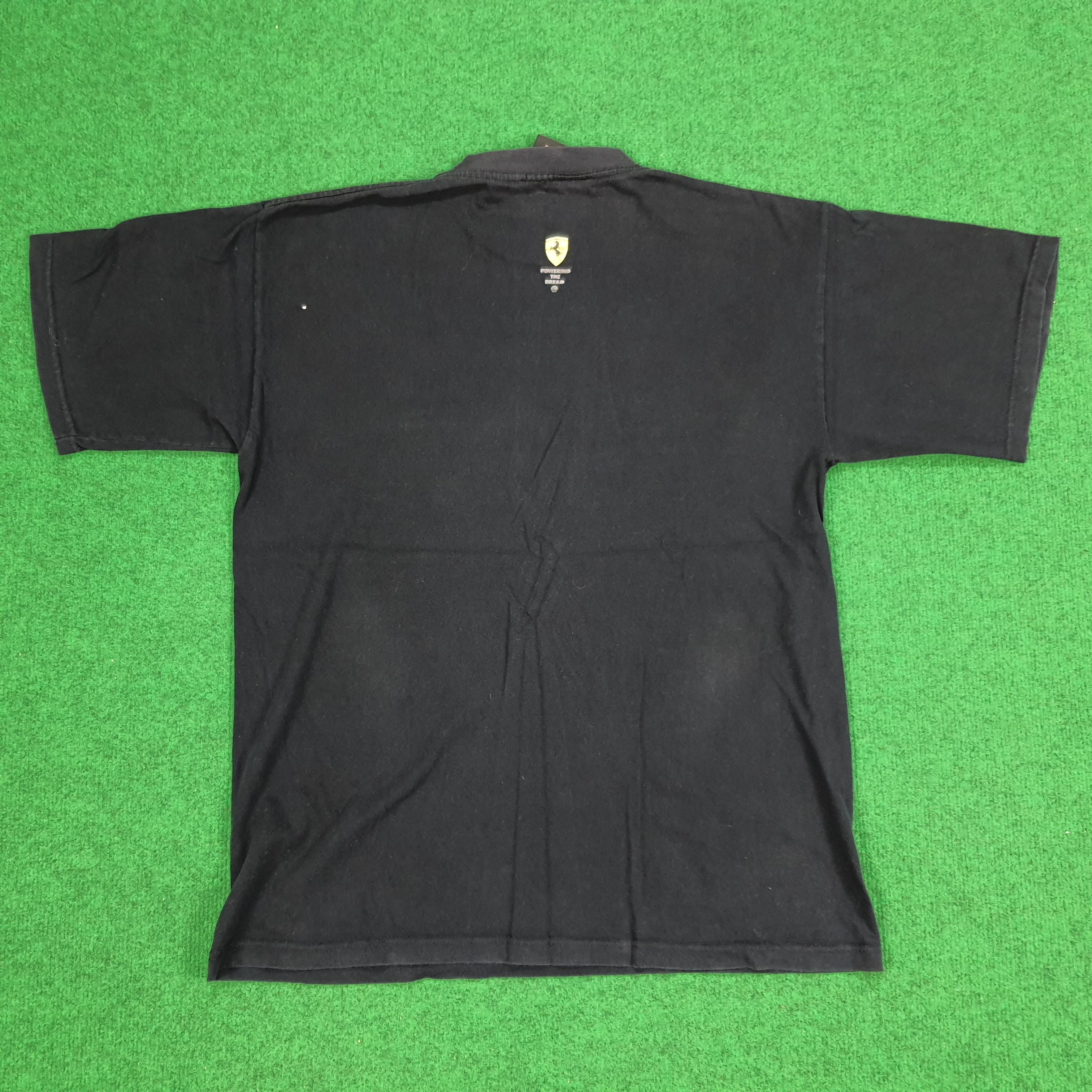 Ferrari × Vintage Vintage Official Ferrari Shell Sportswear Product Tshirt Size US L / EU 52-54 / 3 - 3 Thumbnail