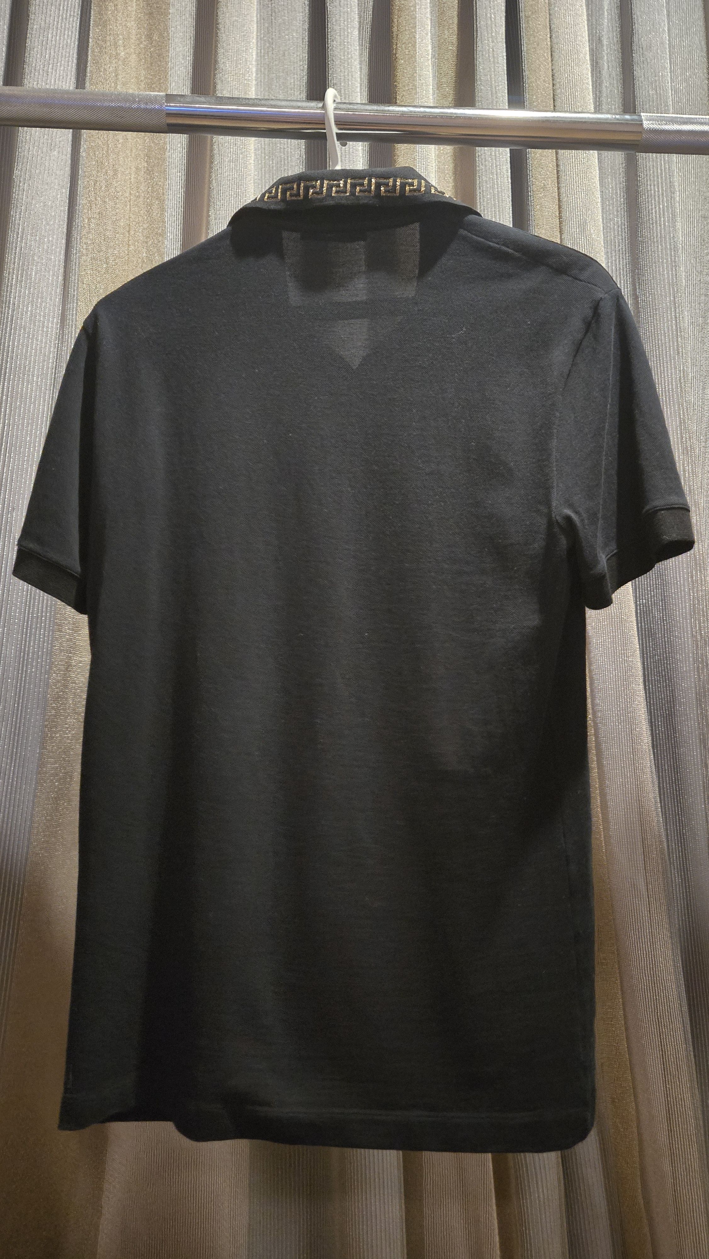 Versace Versace Black and Gold Polo Size US XS / EU 42 / 0 - 3 Thumbnail