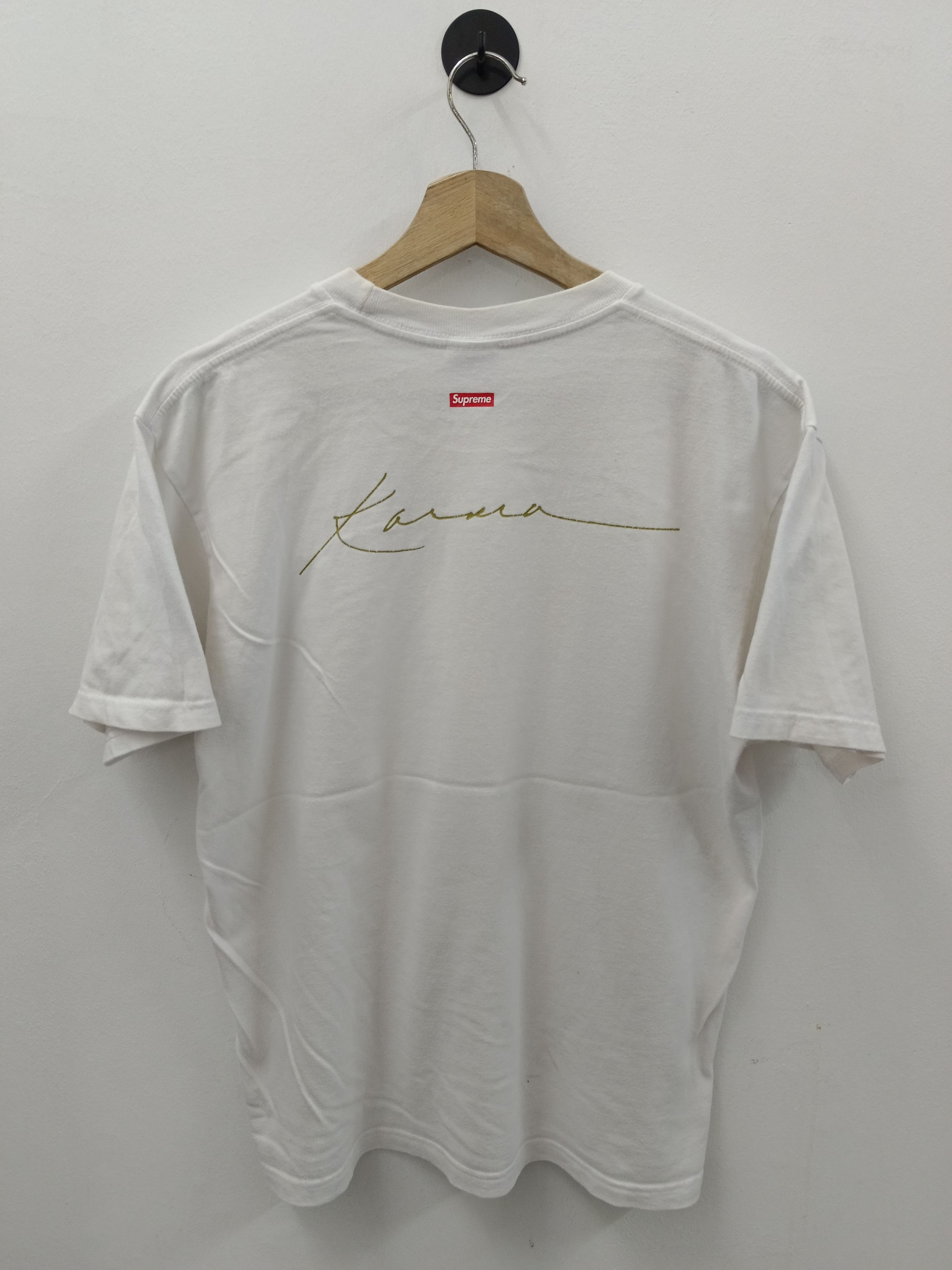 Supreme Supreme Pharoah Sanders Photo Tee White FW20 Size US M / EU 48-50 / 2 - 3 Thumbnail