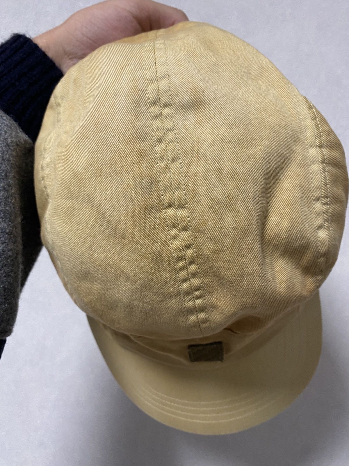 RRL Ralph Lauren Vintage Polo RRL 2007 Engineer Military Faded Cap Size ONE SIZE - 8 Thumbnail