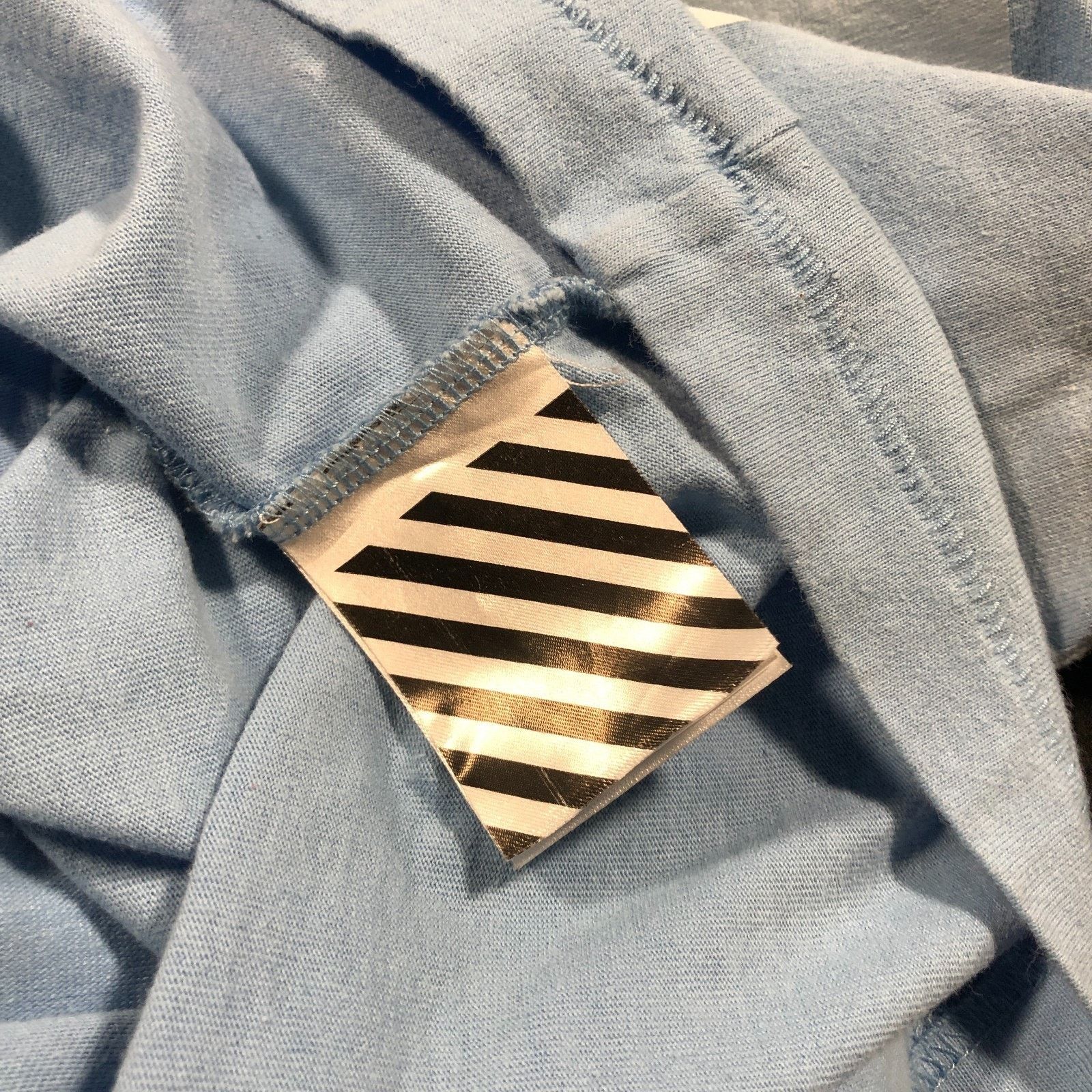 Off-White Off White Caravaggio Virgil Abloh Light Blue Tee Size XS Size US XS / EU 42 / 0 - 8 Thumbnail