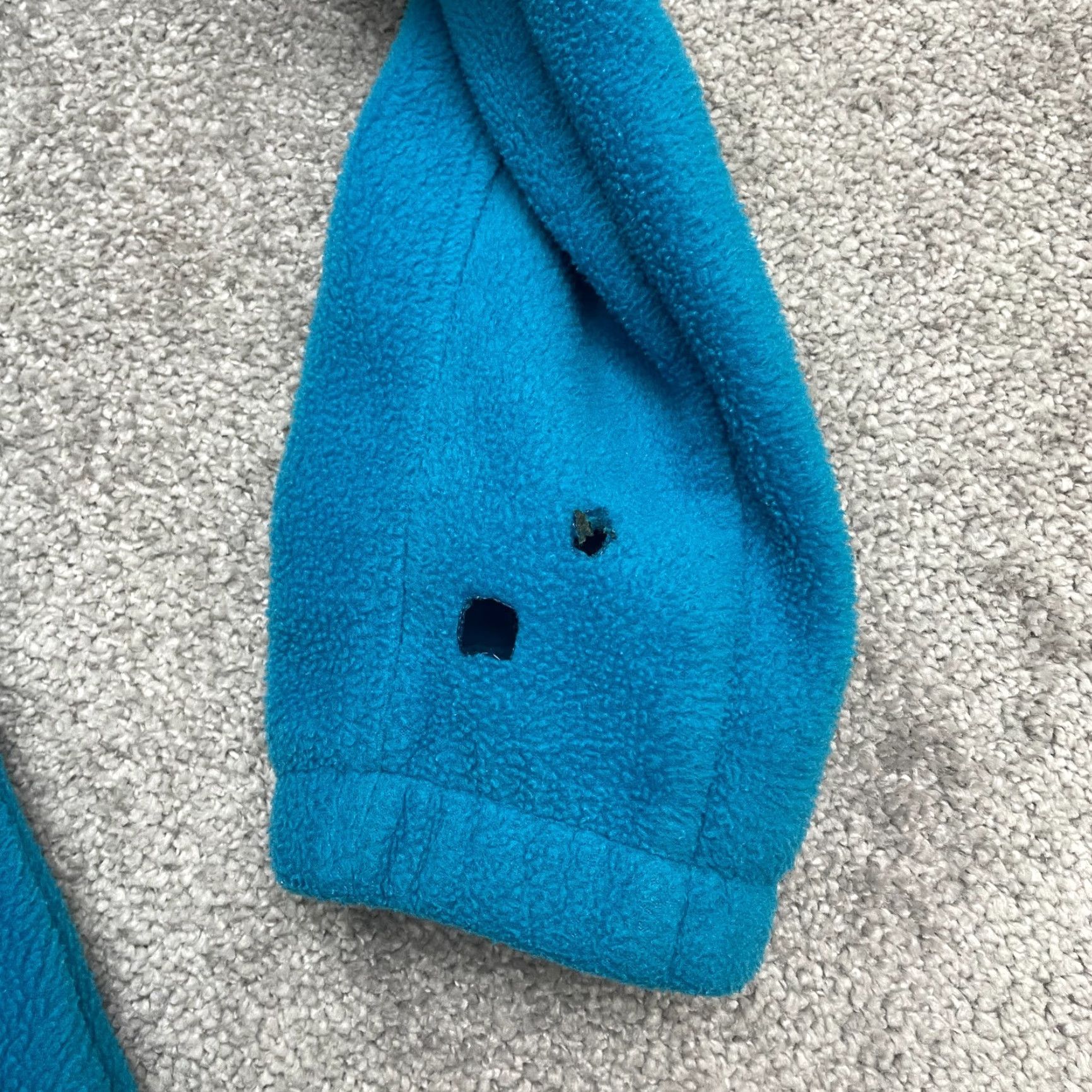 Vintage Columbia Benton Springs Fleece Jacket Womens Medium Blue Full Zip Outdoor Hiking Size M / US 6-8 / IT 42-44 - 3 Thumbnail