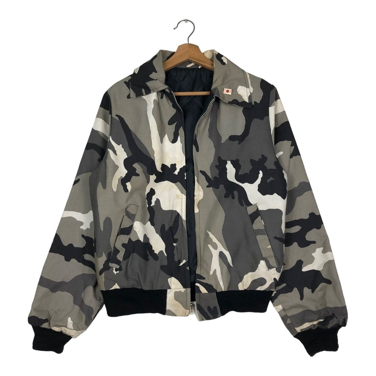 Japanese Brand 🔥VINTAGE BOMBER CAMOUFLAGE WORK JACKET INSPIRE CARHARTT Size US M / EU 48-50 / 2 - 1 Thumbnail