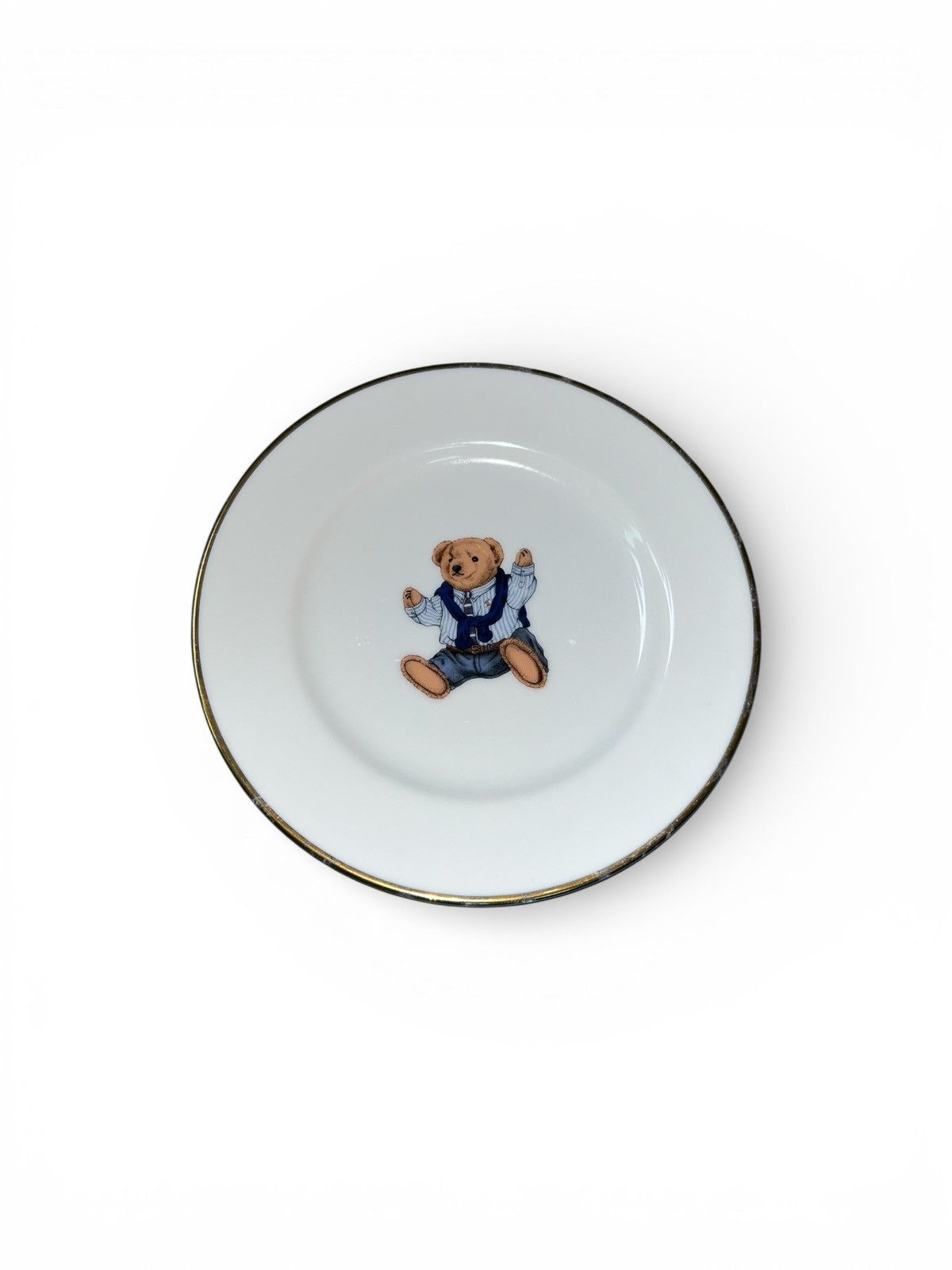 Polo Ralph Lauren 1997 Polo Bear Preppy Bear Porcelain Plate Size ONE SIZE - 4 Thumbnail