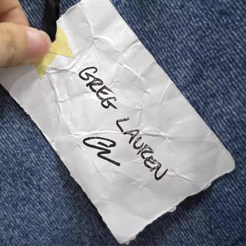 Greg Lauren greg lauren size 2 Blue denim pocket shirt 2506-Nextarrow Size US M / EU 48-50 / 2 - 5 Thumbnail