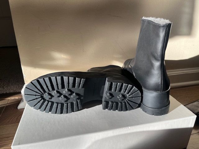 Robert Clergerie Clergerie Wyllo Leather Platform Boot Size US 8 / IT 38 - 3 Thumbnail
