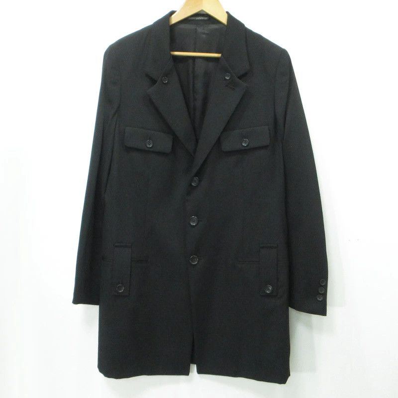 Yohji Yamamoto Yohji Yamamoto POUR HOMME/Wool Tailored/Jacket Size US M / EU 48-50 / 2 - 1 Thumbnail