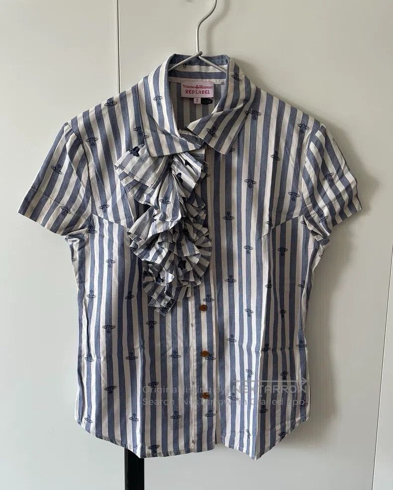 Vivienne Westwood Vivienne Westwood Ruffle Short Sleeve Size M / US 6-8 / IT 42-44 - 2 Thumbnail