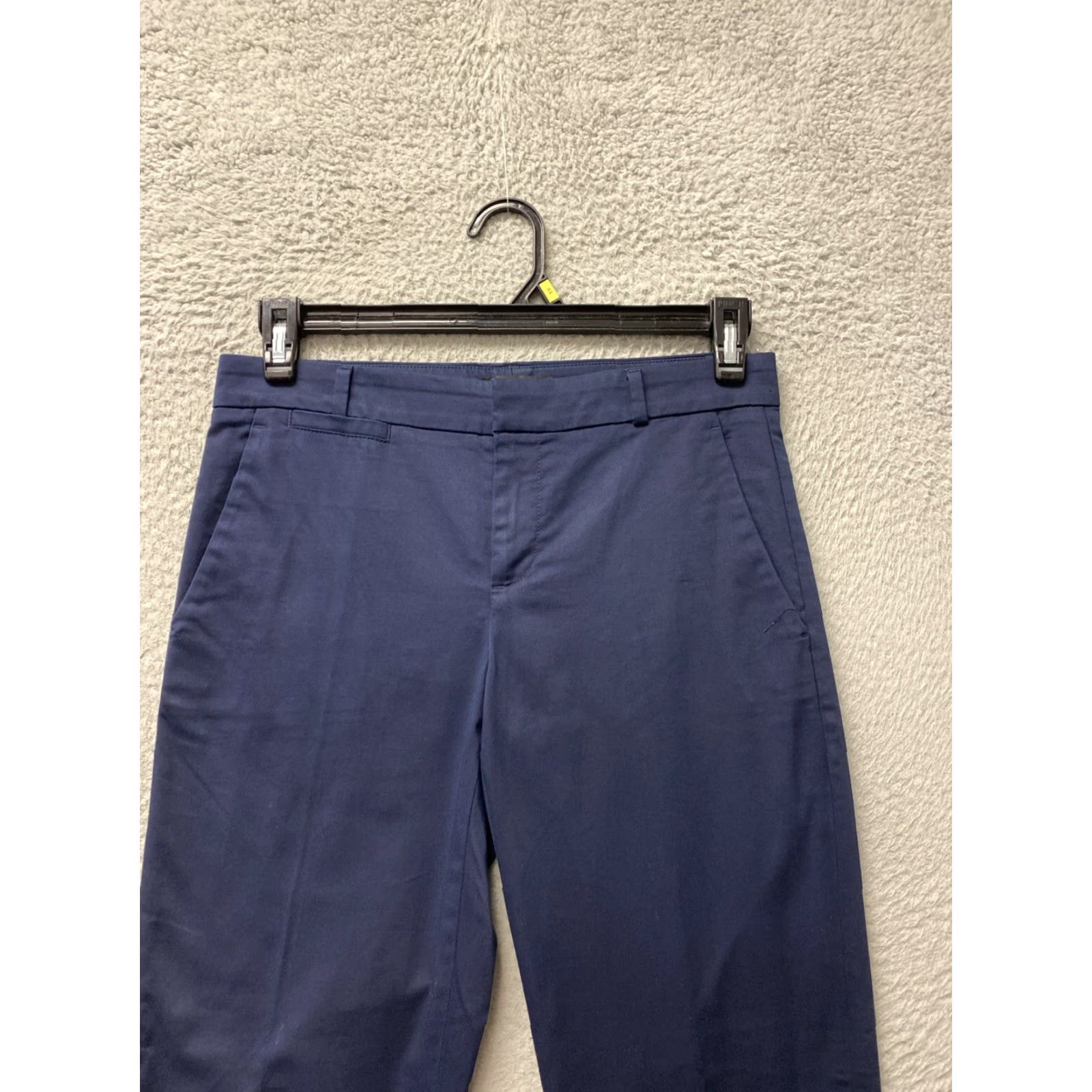 Banana Republic VINTAGE Banana Republic Women Pants Avalon Size 2 Ankle Wool Blue 2000s Size 26" / US 2 / IT 38 - 2 Thumbnail