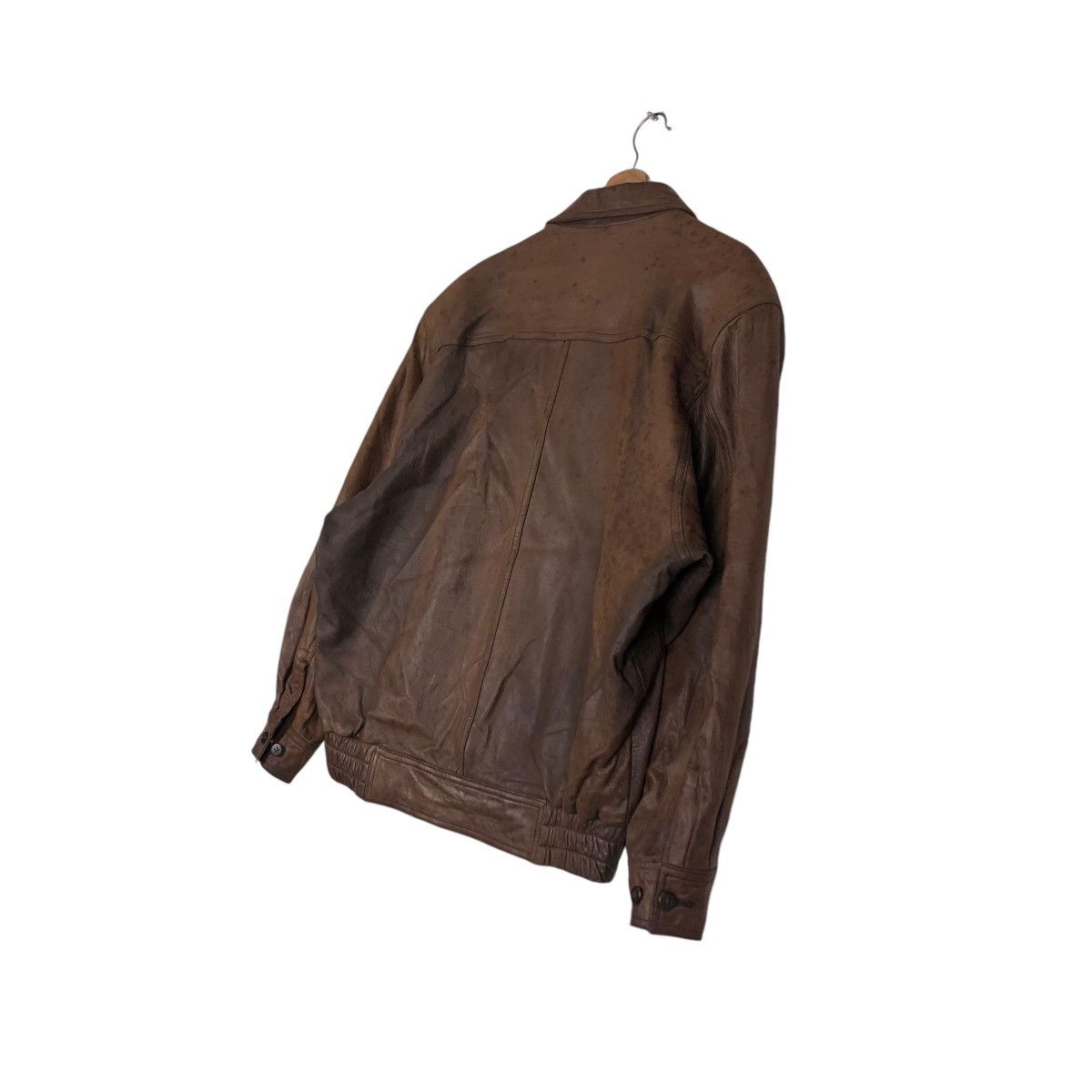 Lancel 🔥VINTAGE BIKER LEATHER JACKET LANCEL PARIS Size US M / EU 48-50 / 2 - 12 Thumbnail