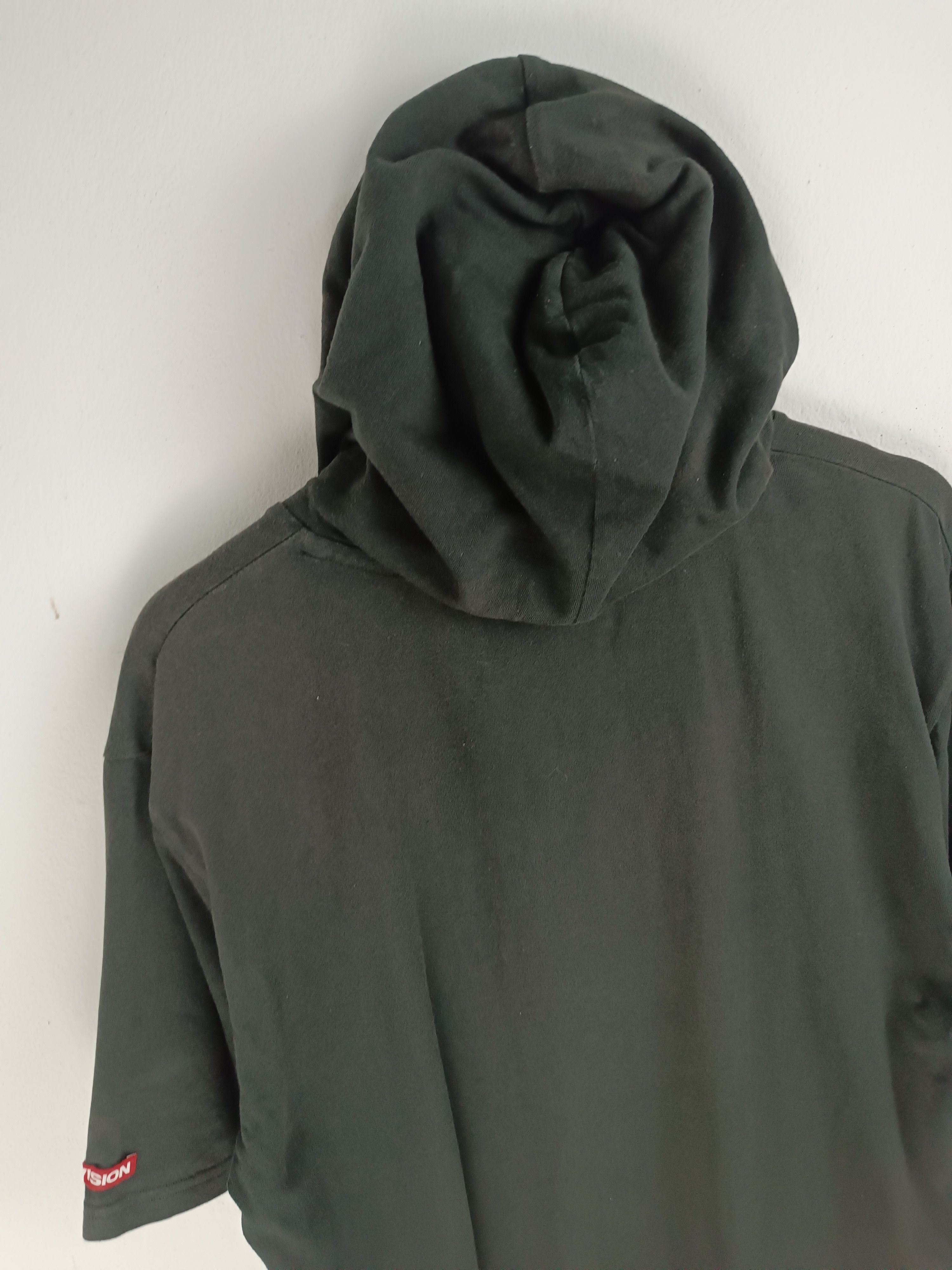 Vintage VINTAGE Y2K VISION STREETWEAR SHORT HOODIES VERY RARE Size US L / EU 52-54 / 3 - 14 Thumbnail