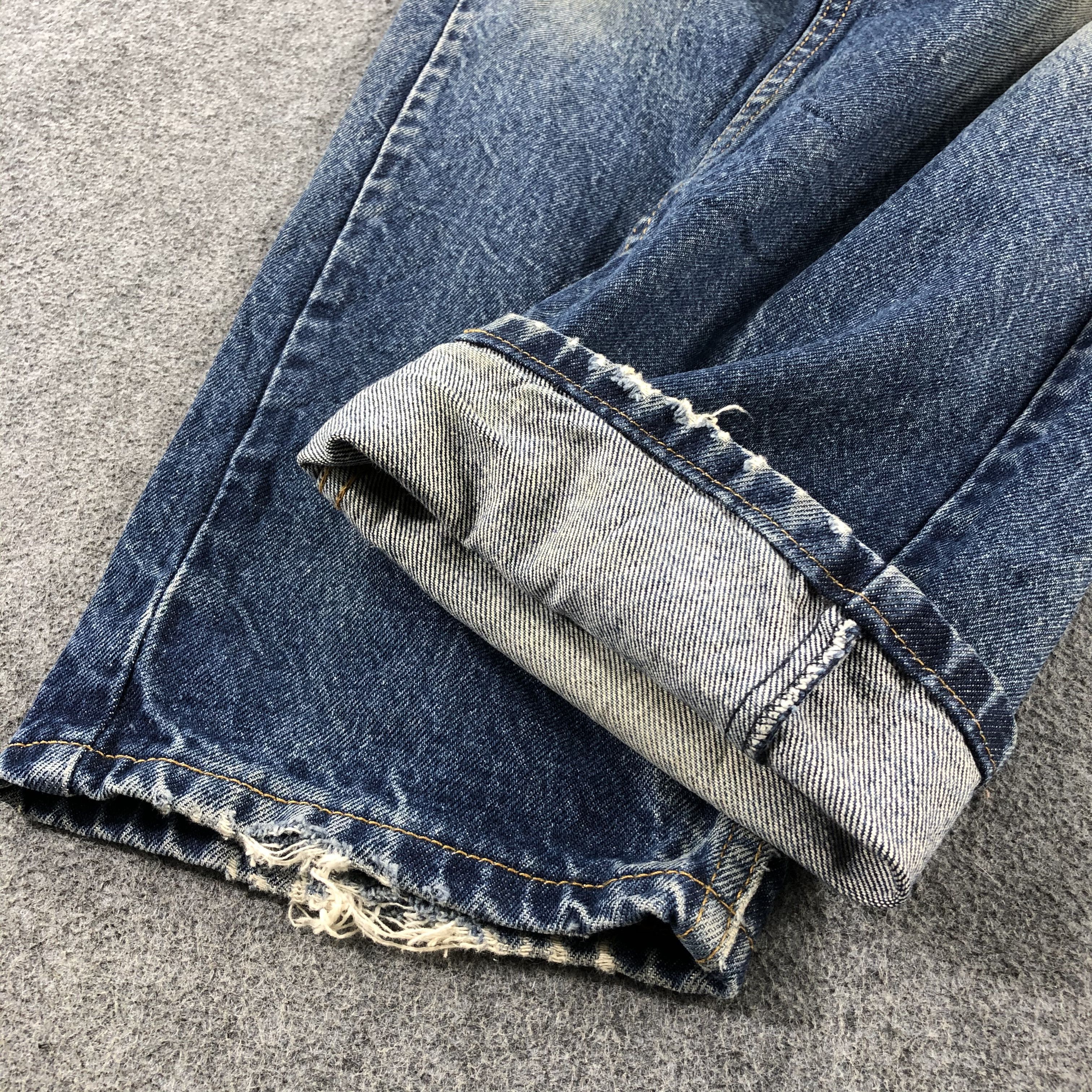 Levi's Vintage Blue Wash Levis 505 Jeans-J2656 Size US 36 / EU 52 - 7 Thumbnail