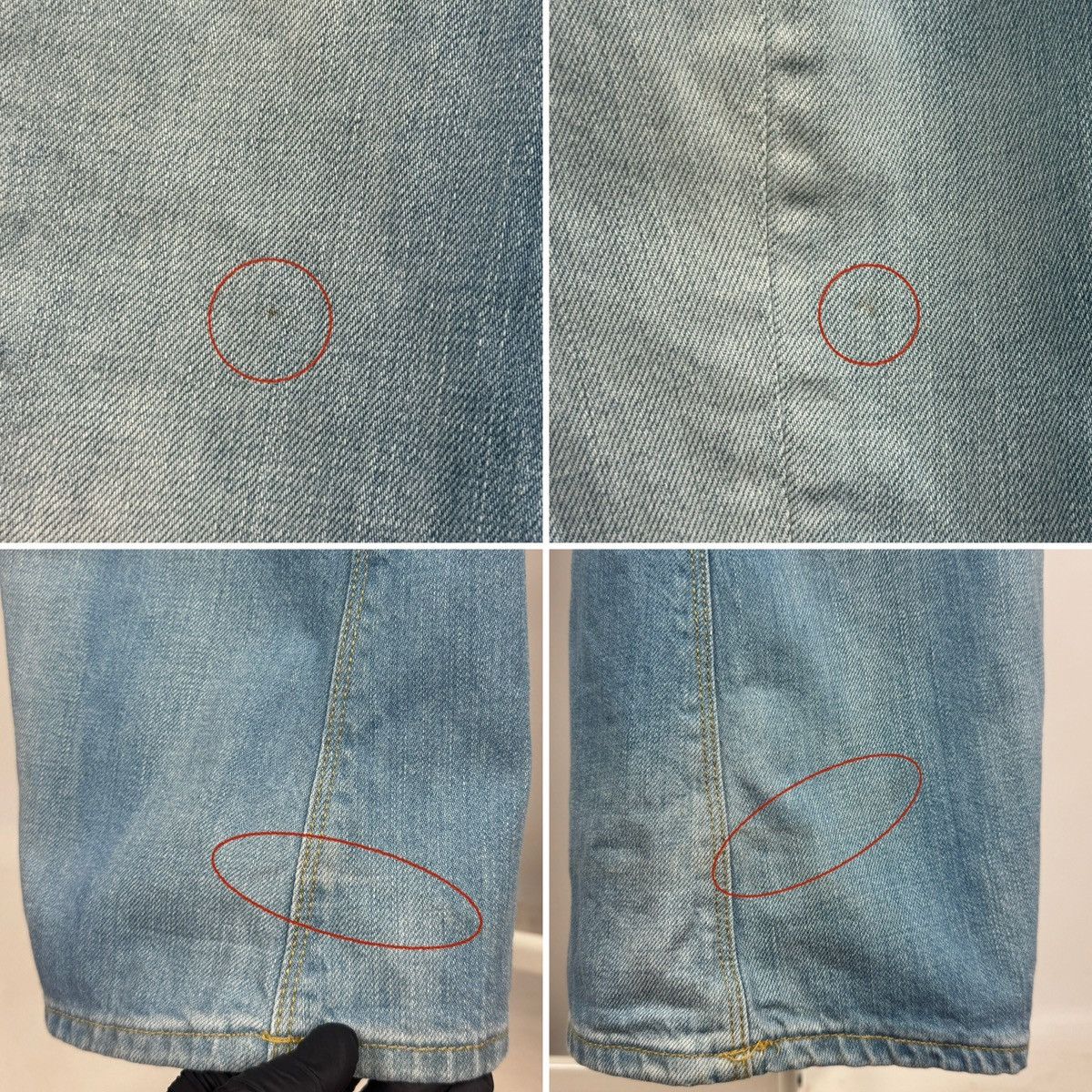 Levi's Vintage Levis Engineered Twisted Seams Buckle Back Tag Denim Size US 32 / EU 48 - 25 Thumbnail