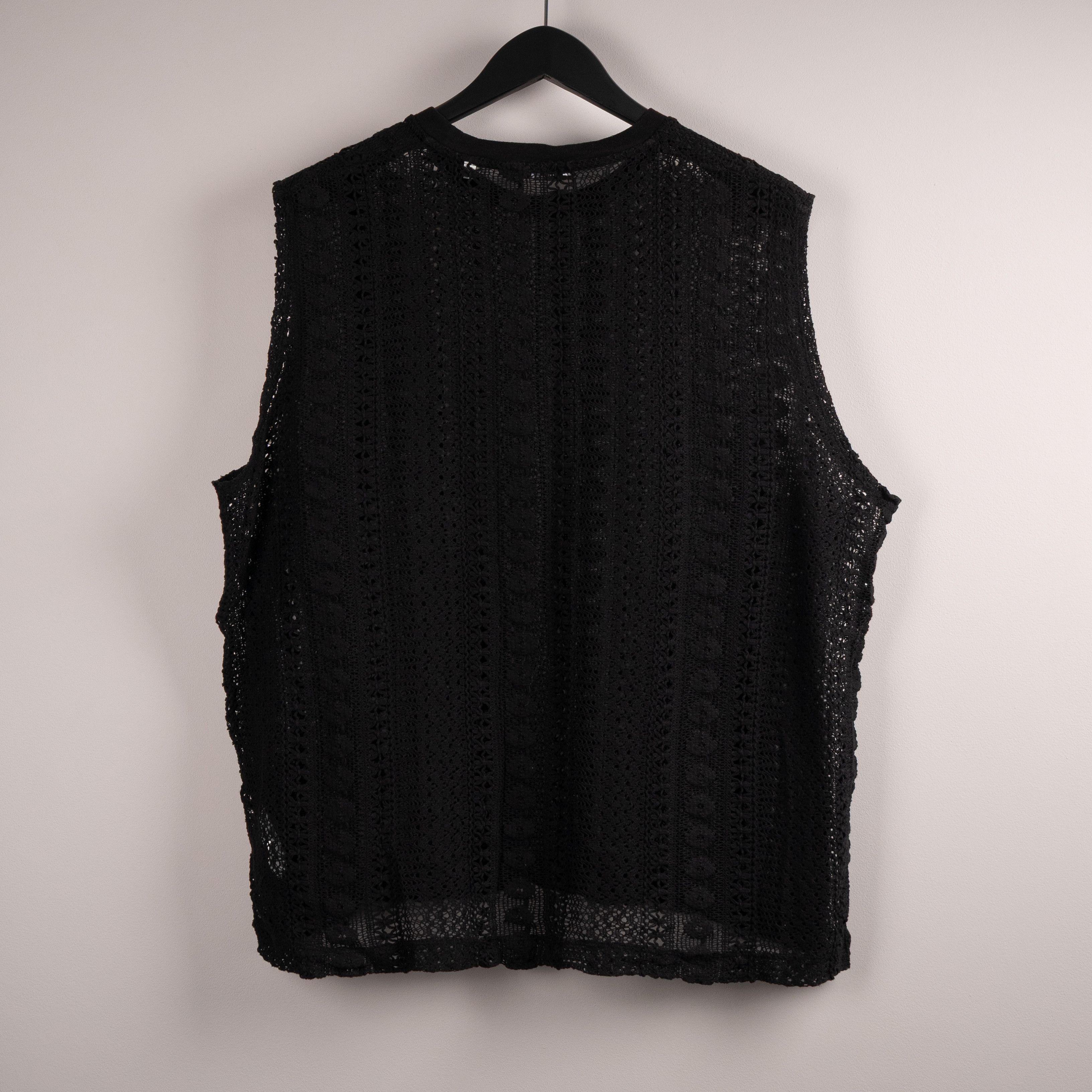 Our Legacy Our Legacy SS21 Box Crochet Vest Black Size US M / EU 48-50 / 2 - 3 Thumbnail