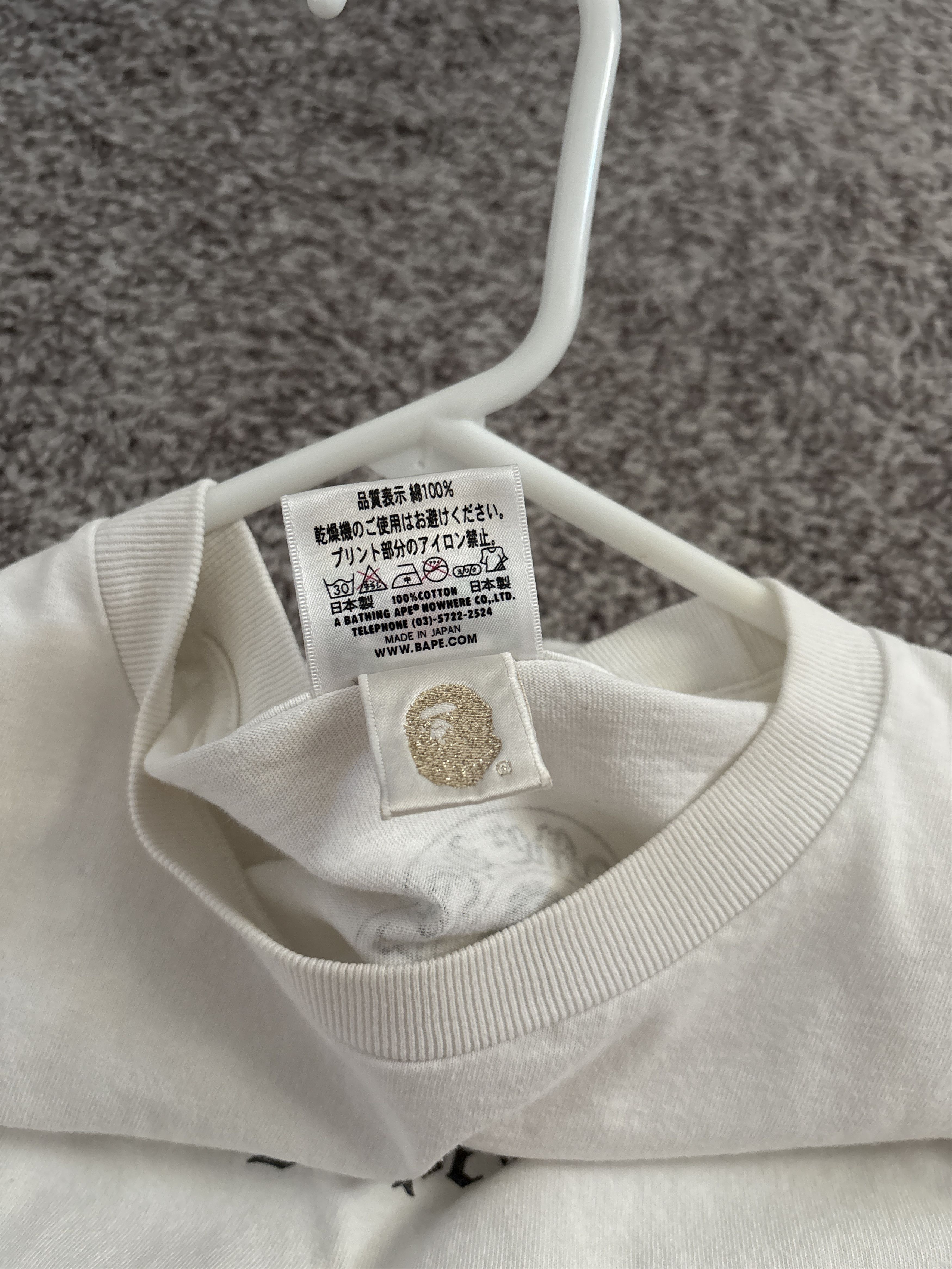 Bape × Chrome Hearts Chrome Hearts x BAPE shirt Size US M / EU 48-50 / 2 - 5 Thumbnail