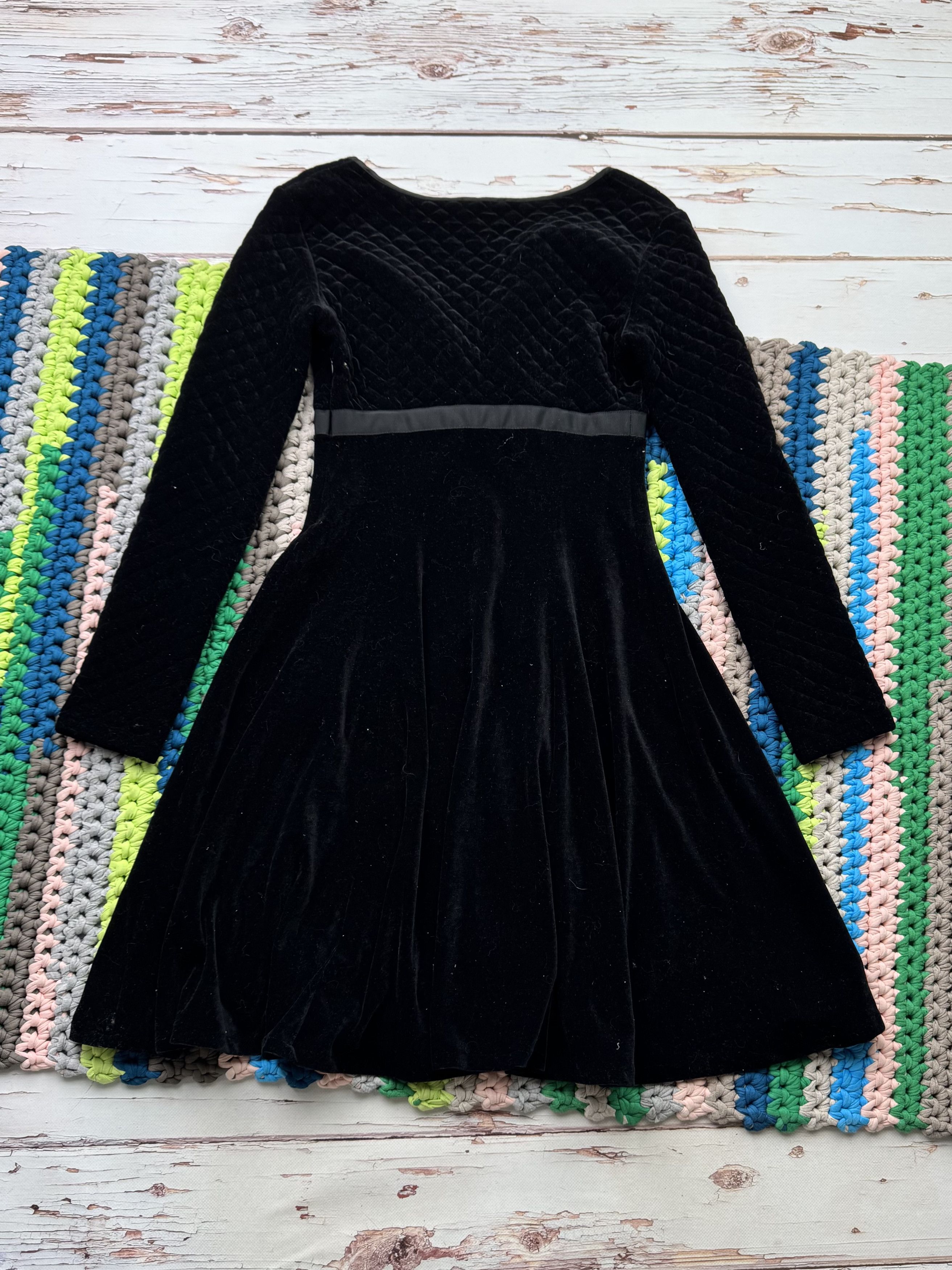 Kenzo Jungle Kenzo Vintage Velour Dress With Long Sleeve (V7)(D10) Size M / US 6-8 / IT 42-44 - 6 Thumbnail