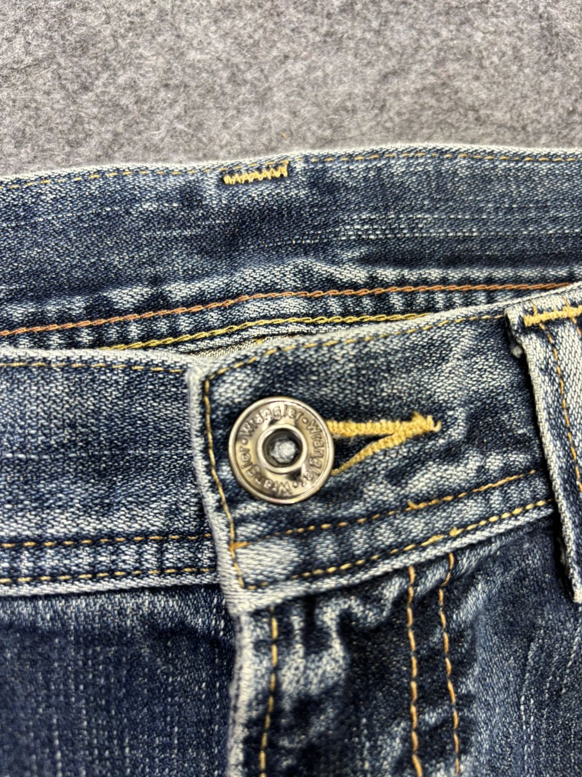 Wrangler Wrangler Stonewash Distressed Denim F785 Size US 36 / EU 52 - 7 Thumbnail