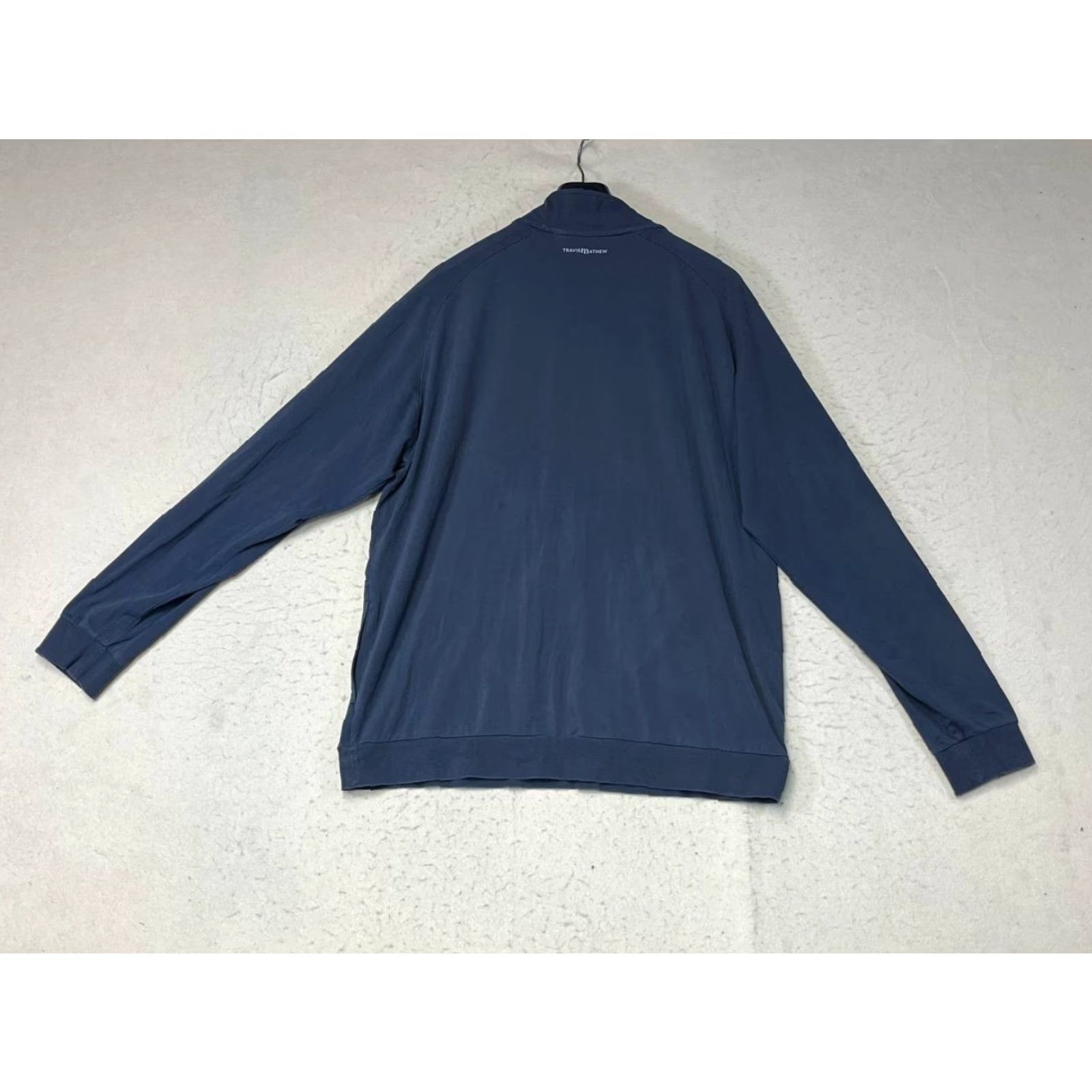 TravisMathew Travis Mathew Sweatshirt 1/2 Zip Up Pullover Gray Mid Layer Athleisure Casual Men XXL Size US XXL / EU 58 / 5 - 2 Thumbnail
