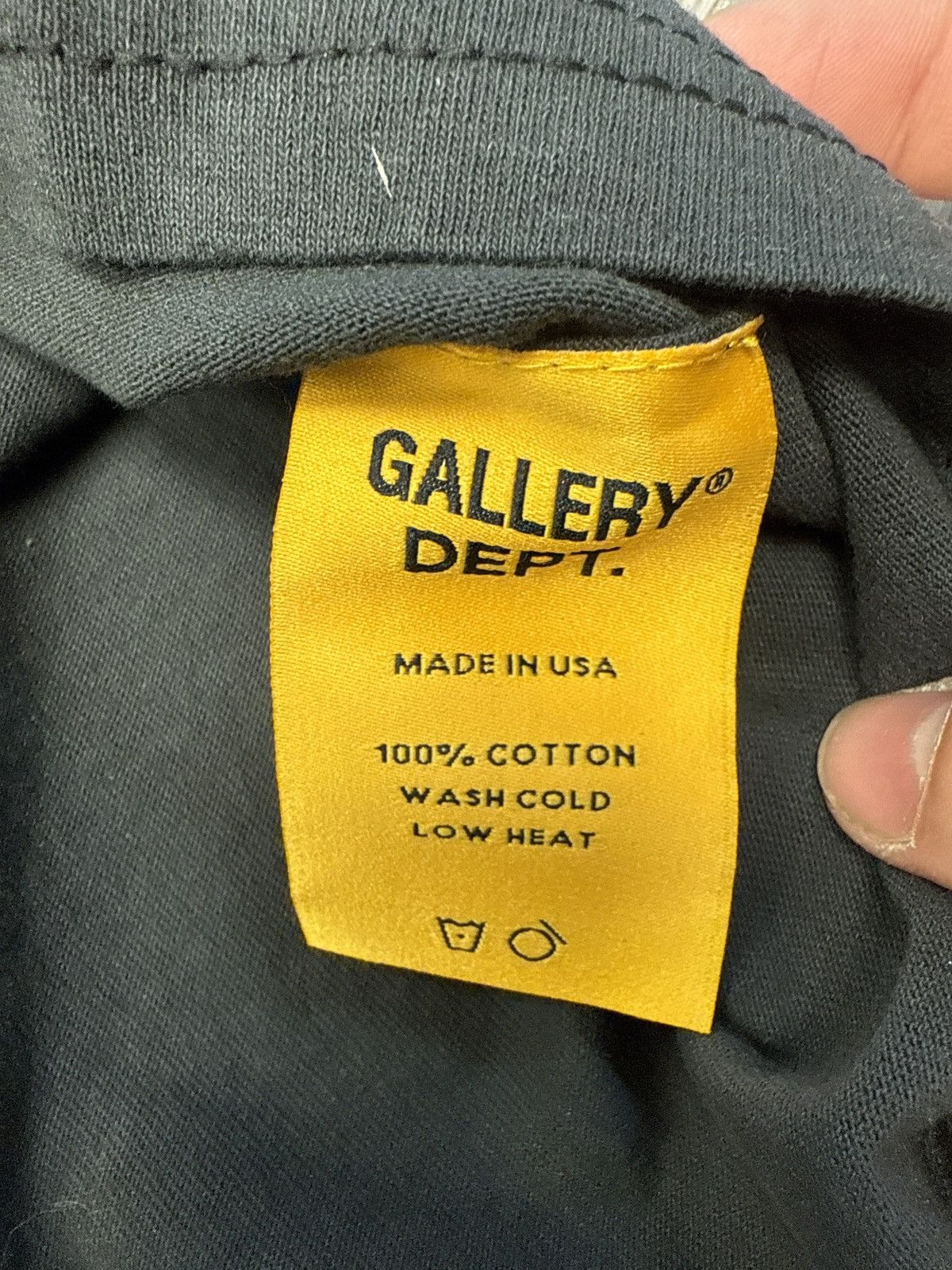 Gallery Dept. Gallery dept security l/s t shirt black yellow small Size US S / EU 44-46 / 1 - 3 Thumbnail