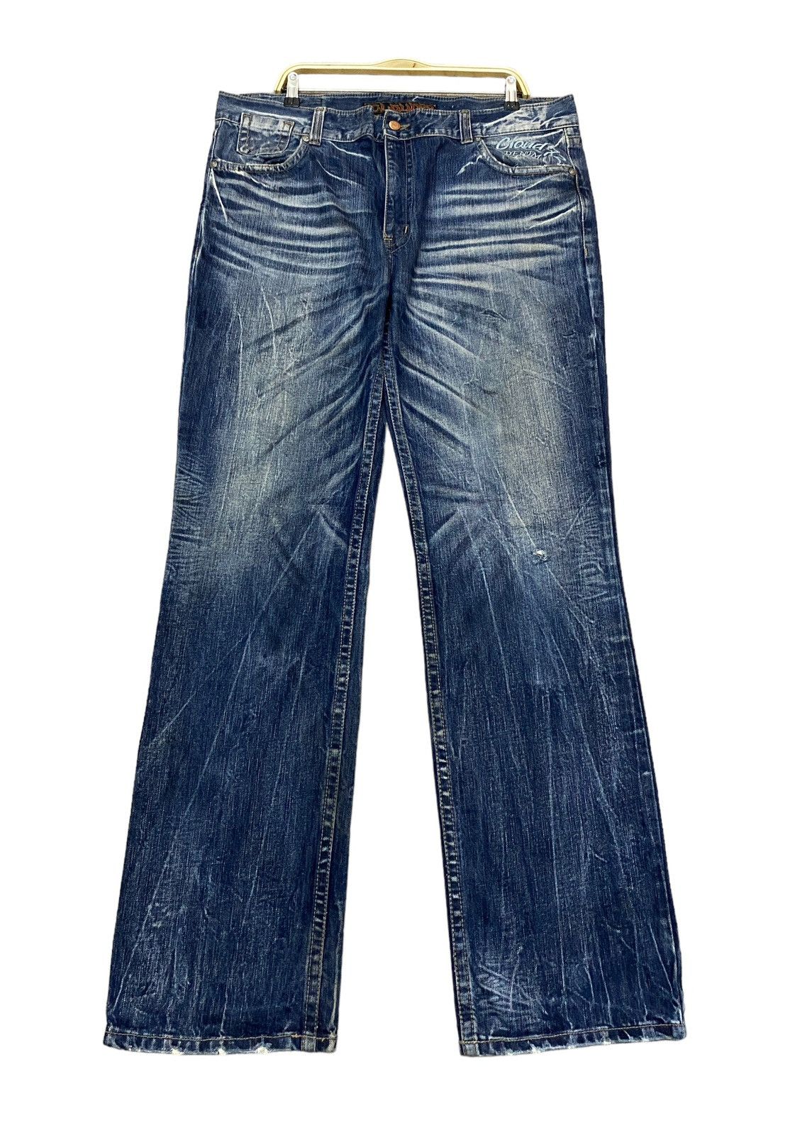 Japanese Brand × Vintage Vintage Japanese Brand Cloud72 Jeans 1990s Size US 40 / EU 56 - 2 Thumbnail
